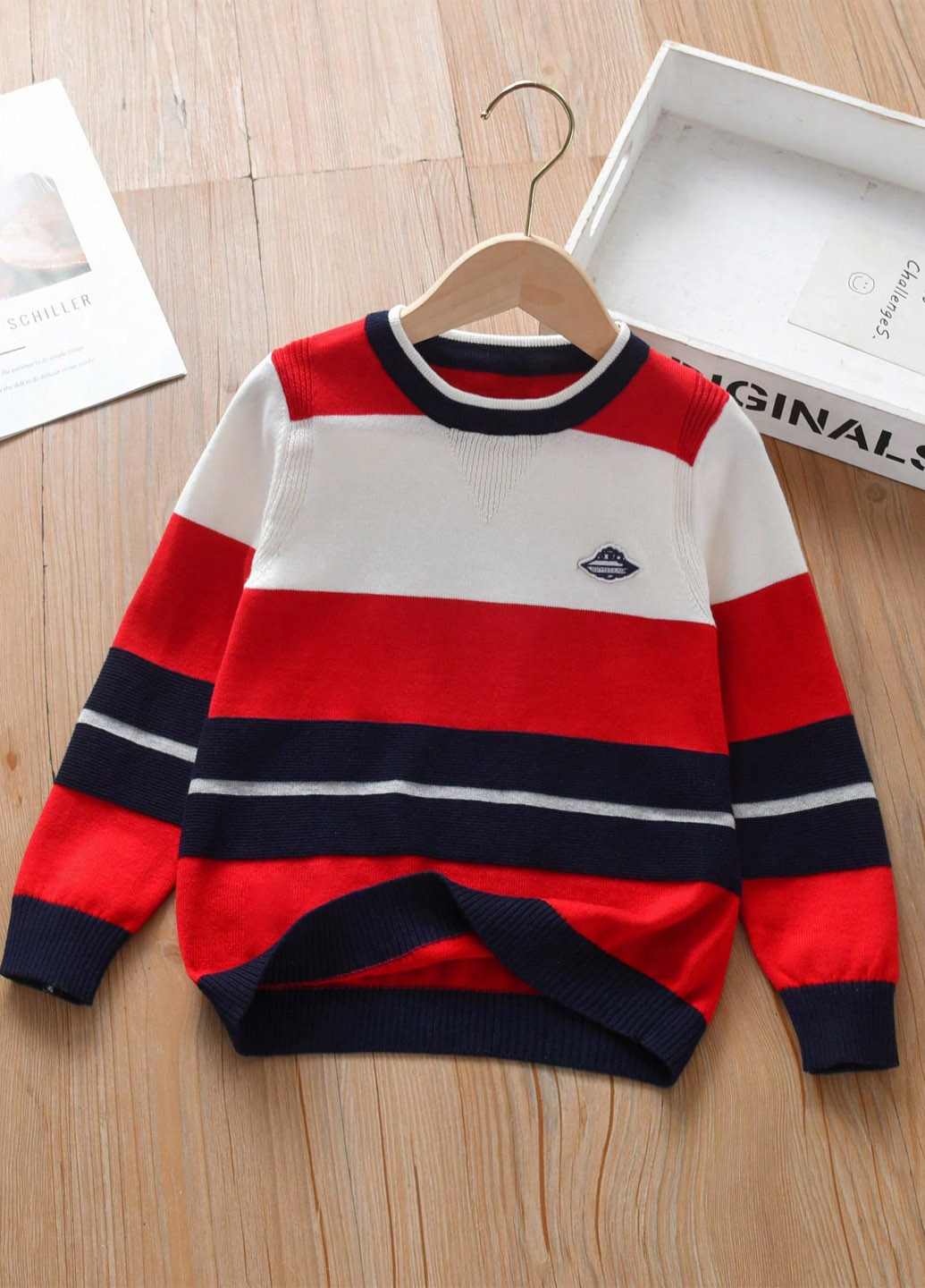 Красный демисезонный джемпер джемпер SHEIN