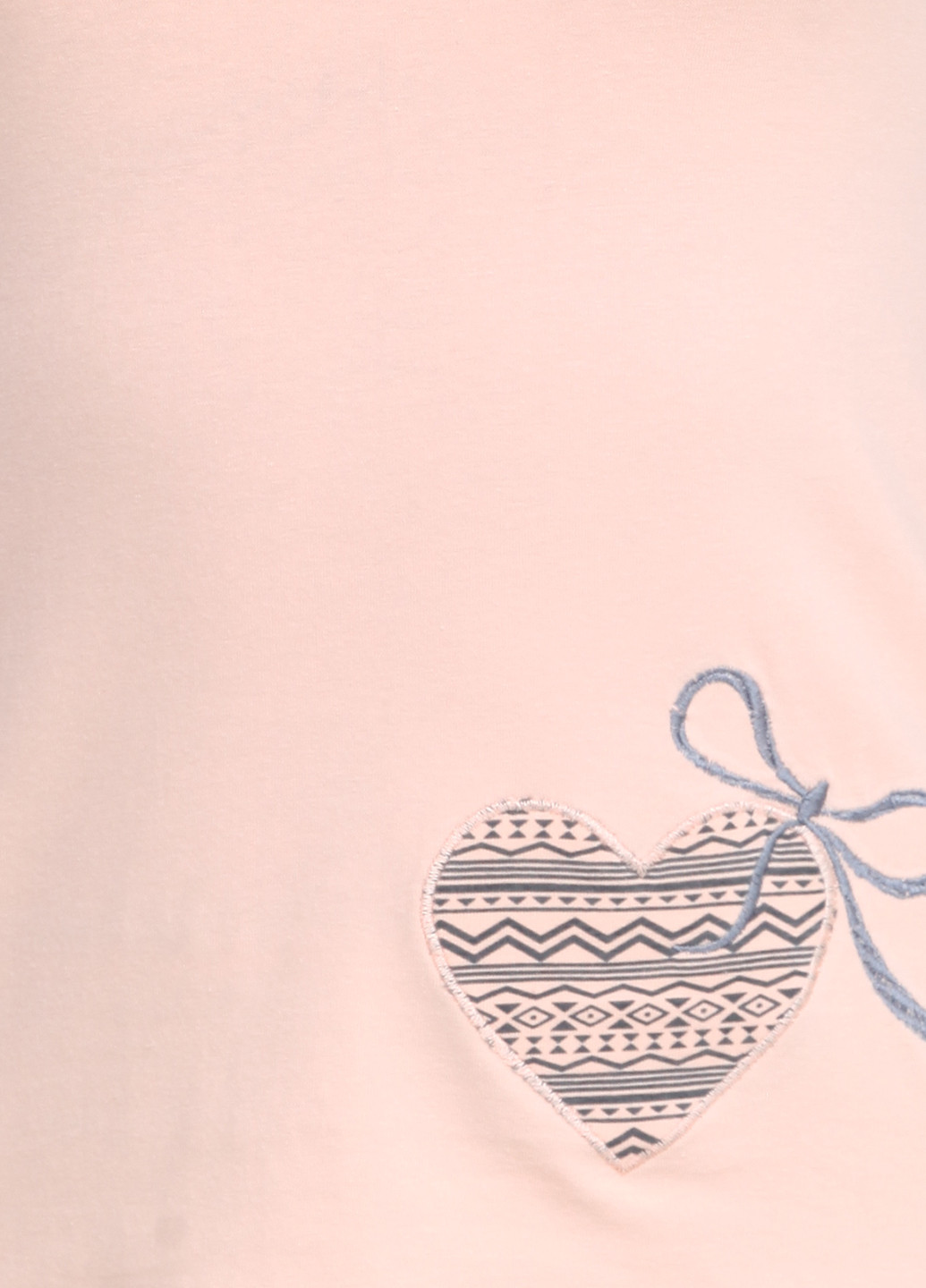 Персиковый демисезонный комплект (футболка, капри) Miss Victoria