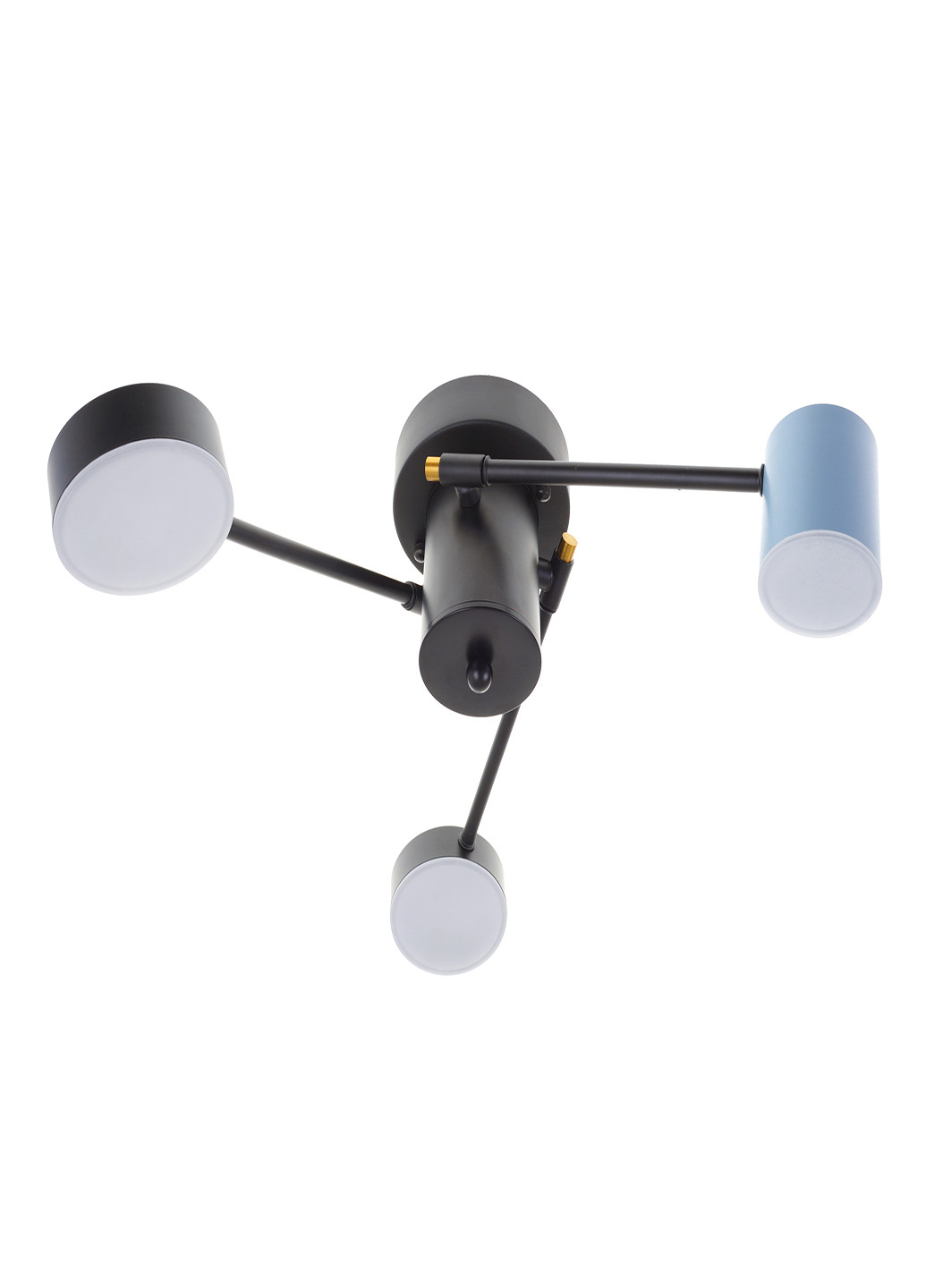 Світлодіодна люстра BR-01 646C/3 LED 22W BK/BL Brille (251891742)