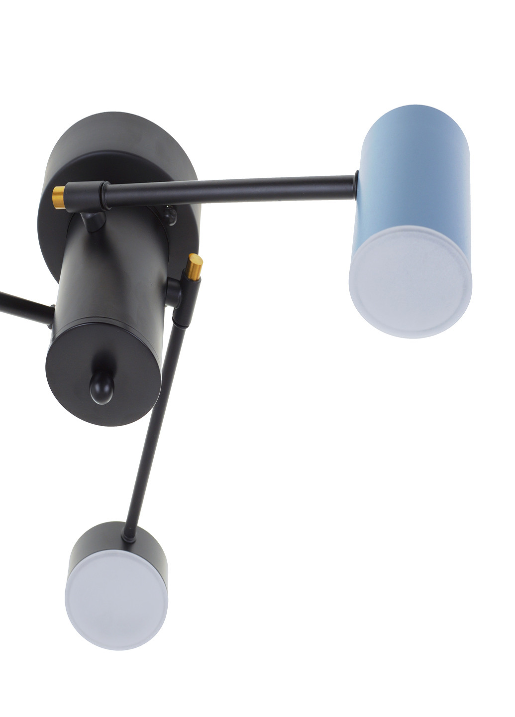 Світлодіодна люстра BR-01 646C/3 LED 22W BK/BL Brille (251891742)