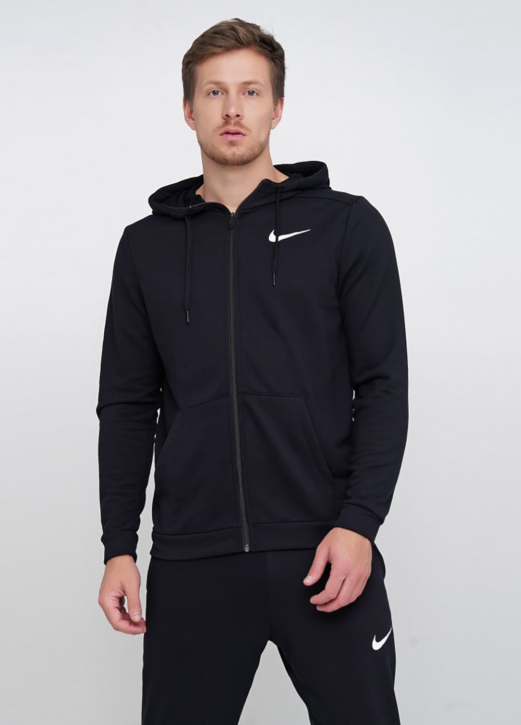 Толстовка Nike m nk dry hoodie fz fleece (184149105)