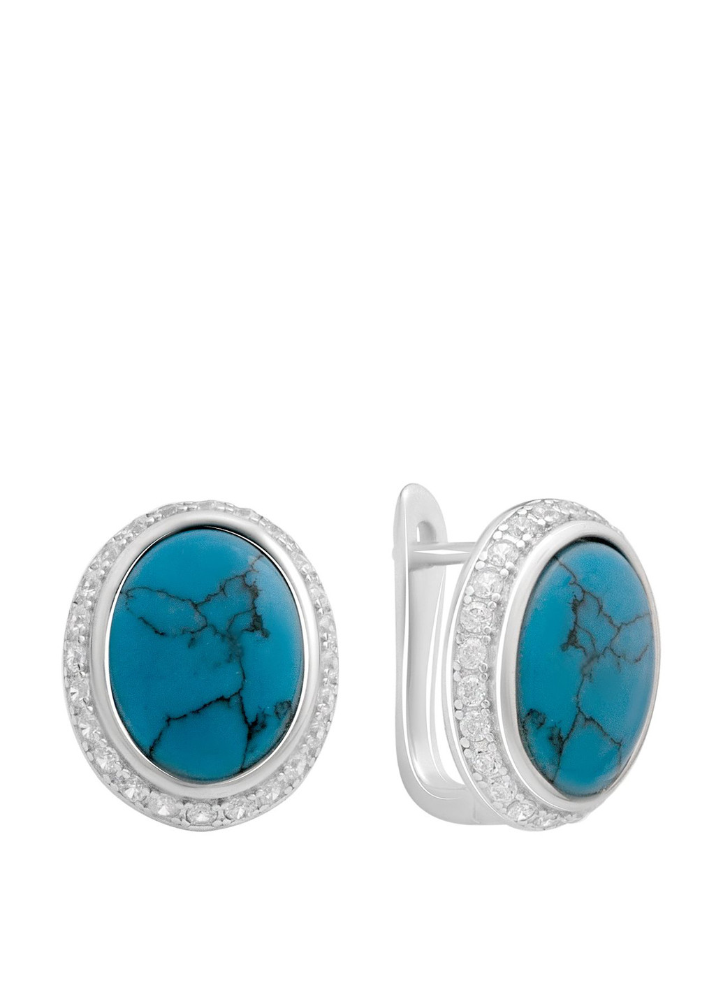 Сережки Silver Flame (350941329)