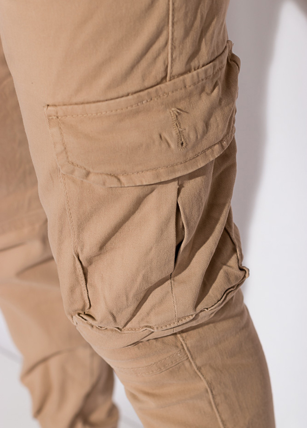 Песочные кэжуал демисезонные карго брюки Time of Style
