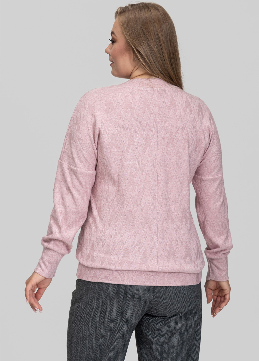 Пудровий демісезонний пуловер пуловер A'll Posa