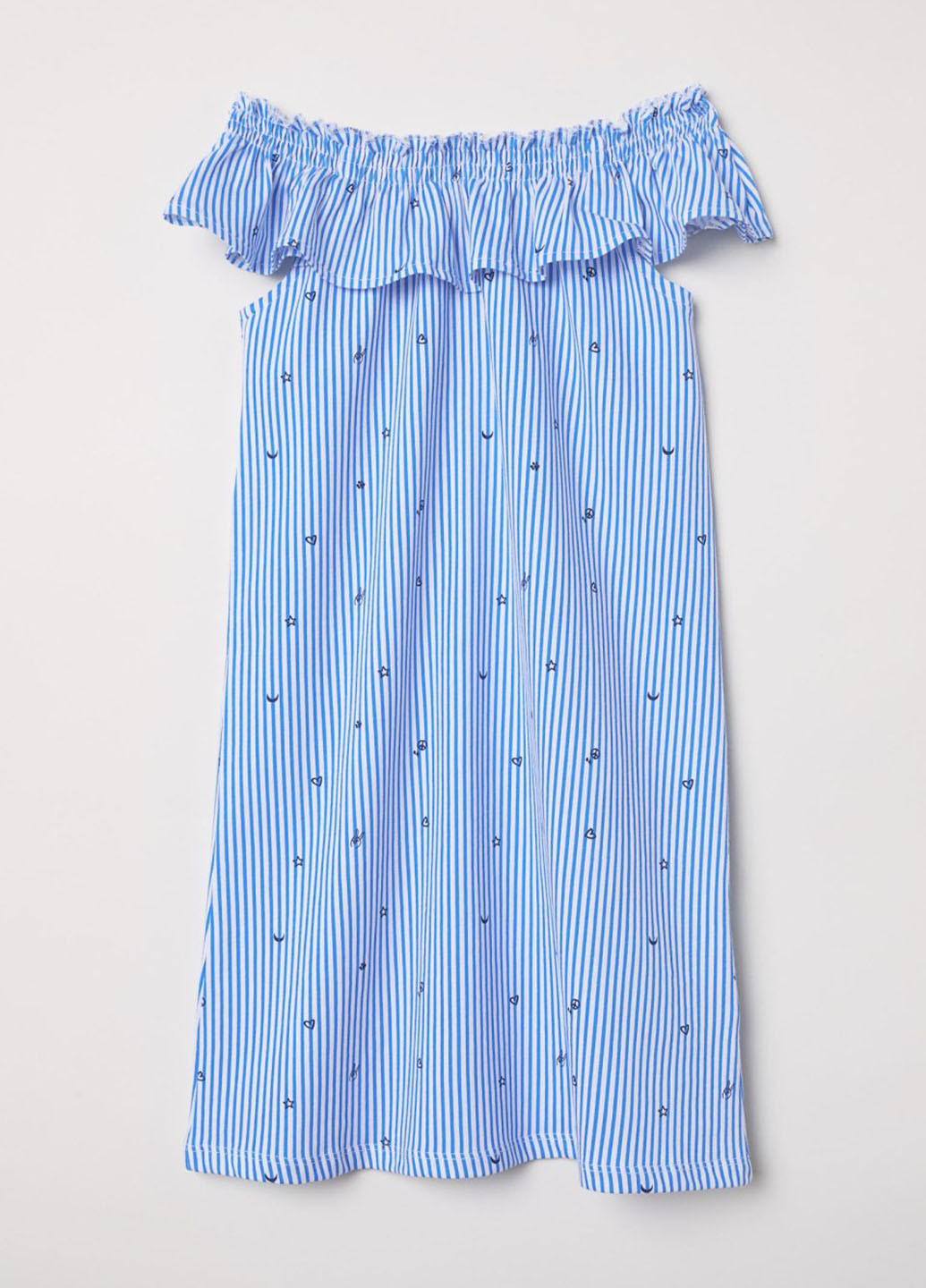 Блакитна сукня H&M (222839526)