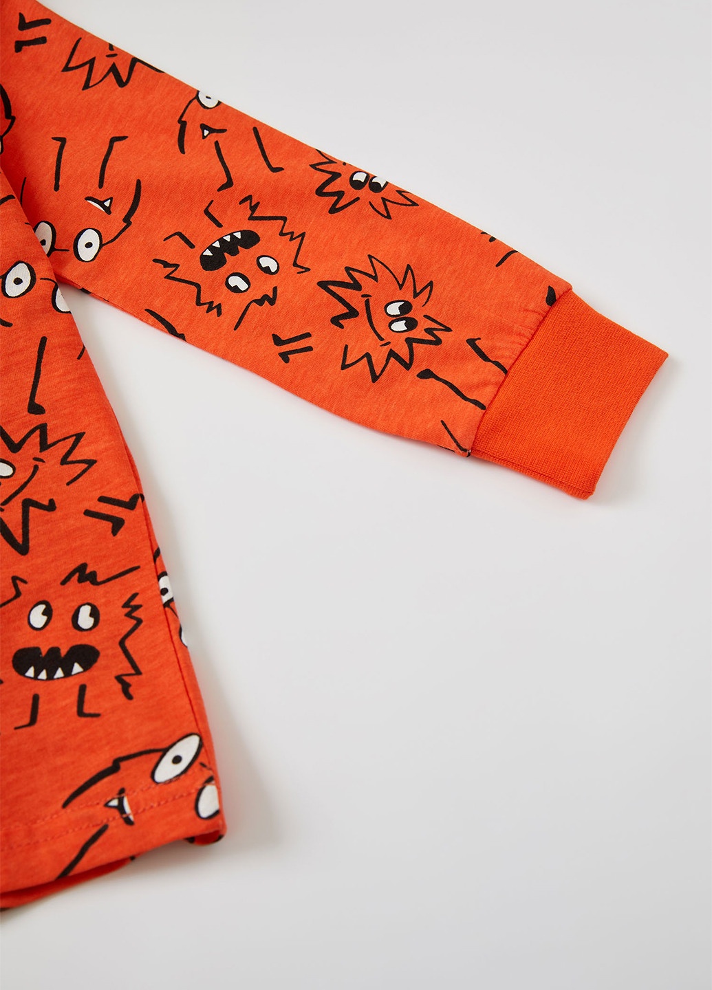 Оранжевая всесезон пижама(брюки, реглан) лонгслив + брюки DeFacto