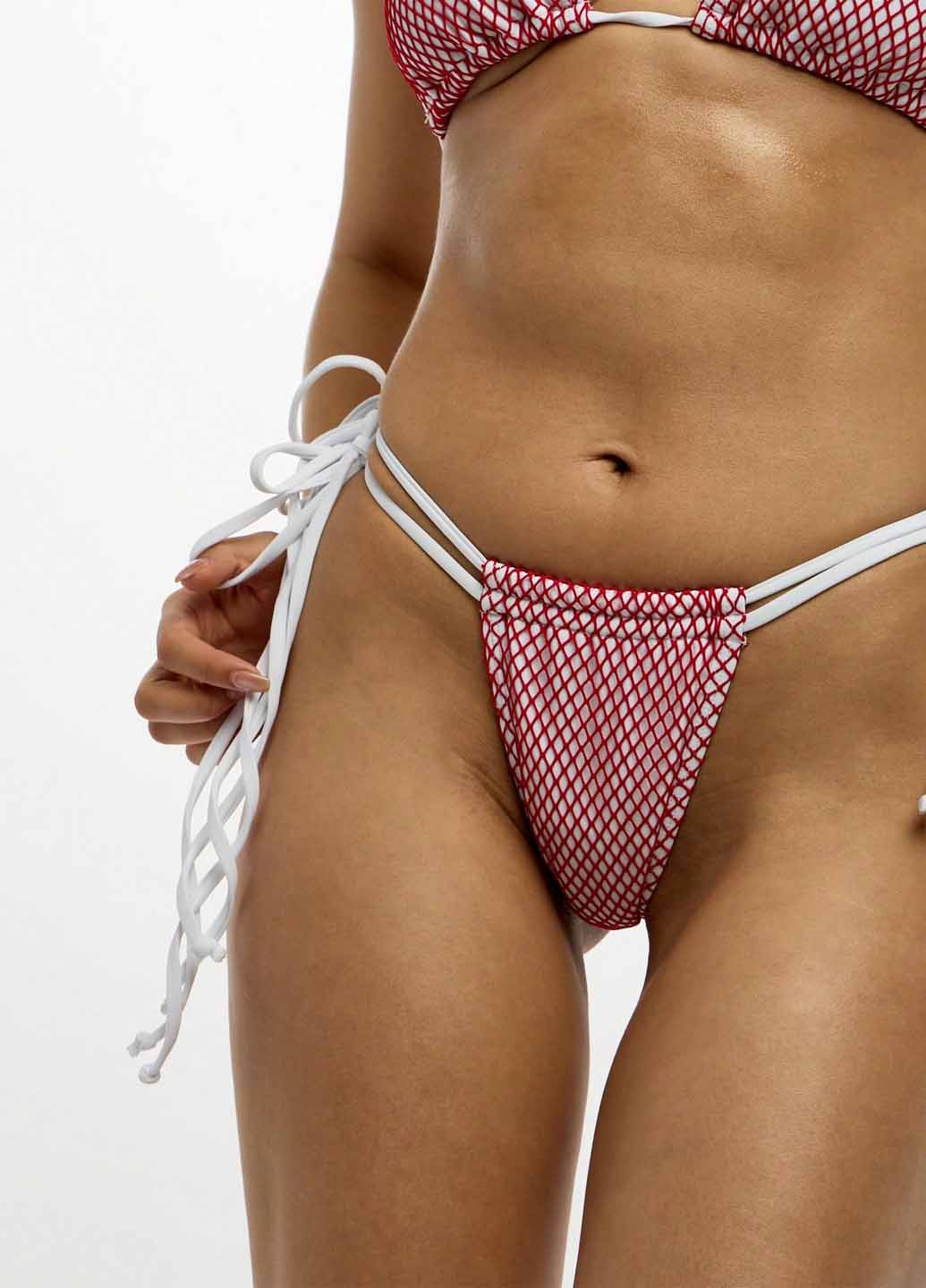 Комбінований демісезонний купальник (ліф, трусики) бікіні, роздільний SHEIN