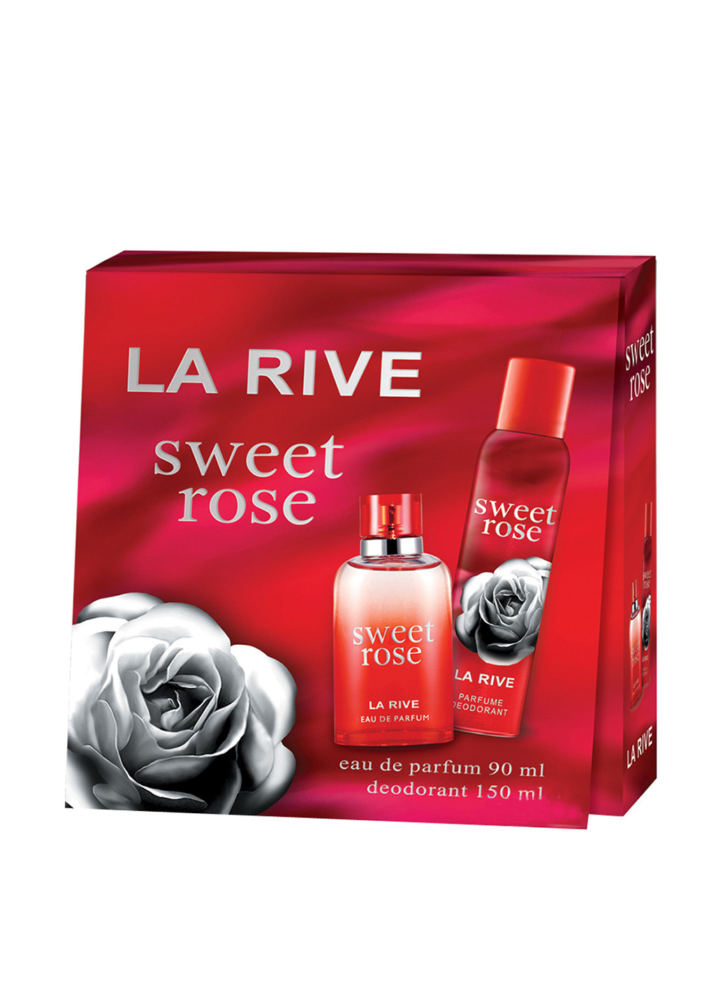 Sweet Rose Подарочный набор (туалетная вода 90 мл +дезодорант-спрей 150 мл) La Rive (88100969)