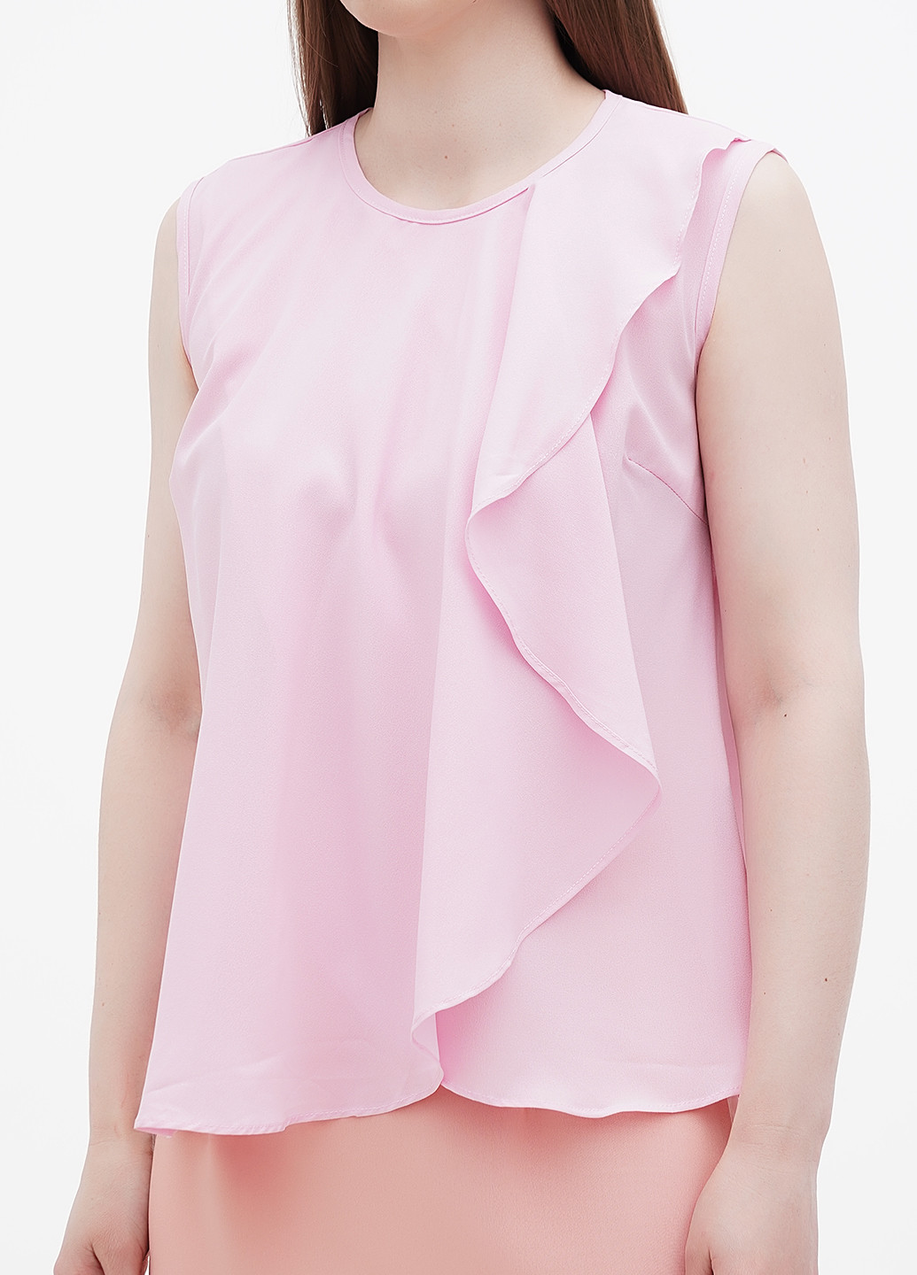 Светло-розовая блуза на запах Rebecca Tatti