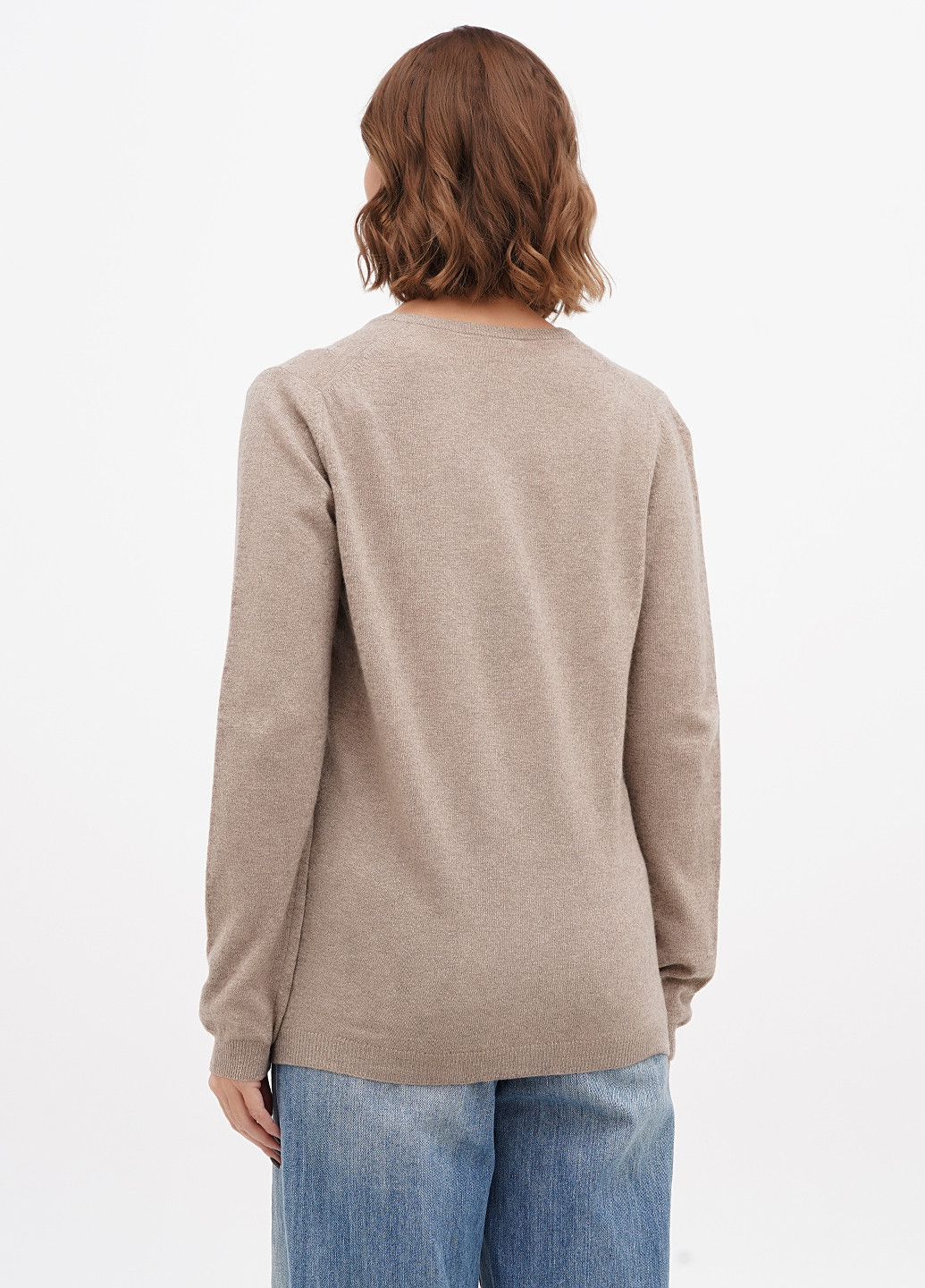 Светло-коричневый демисезонный пуловер пуловер Sassofono