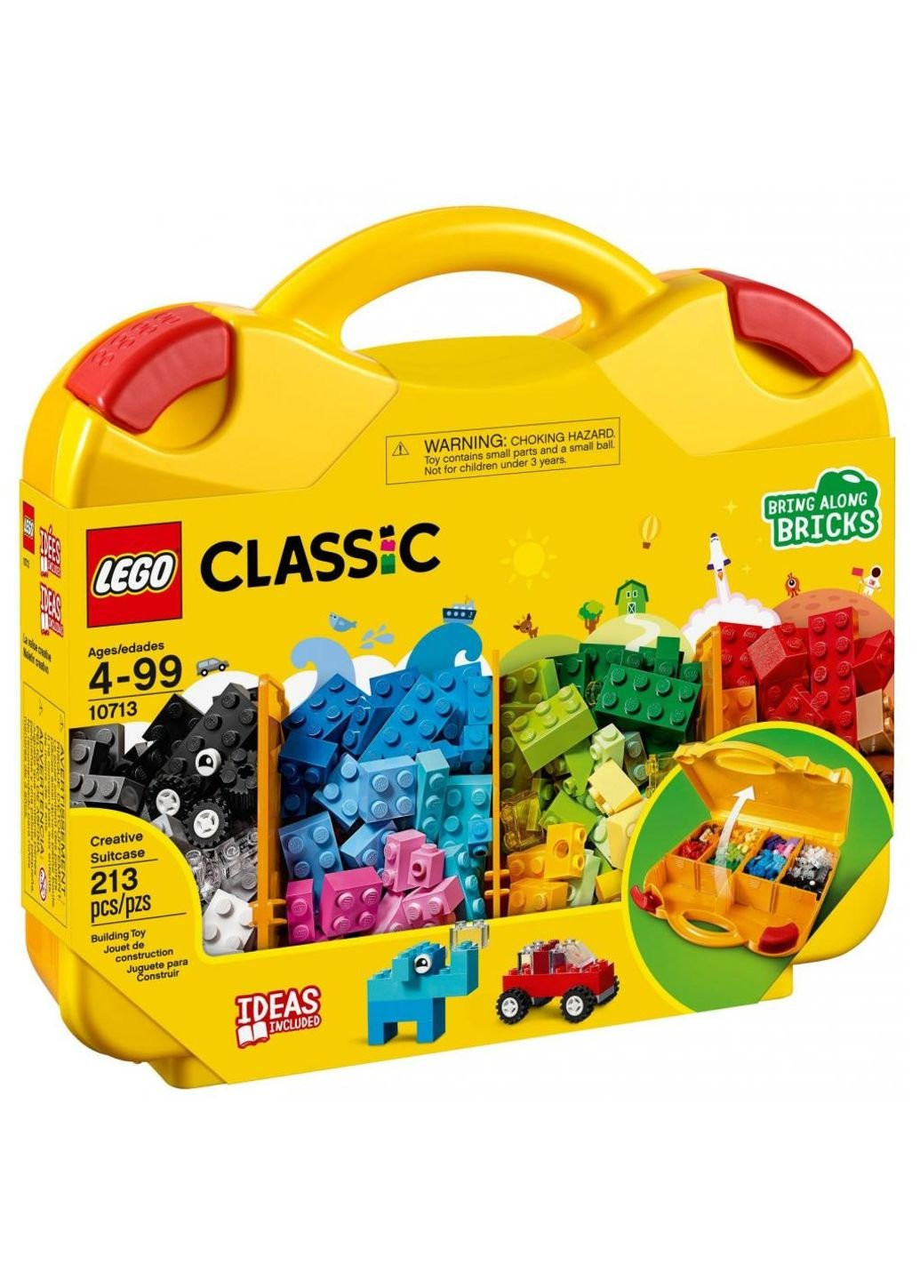 Конструктор Classic Ящик для творчості 213 деталей (10713) Lego Classic Ящик для творчества 213 деталей (249609376)