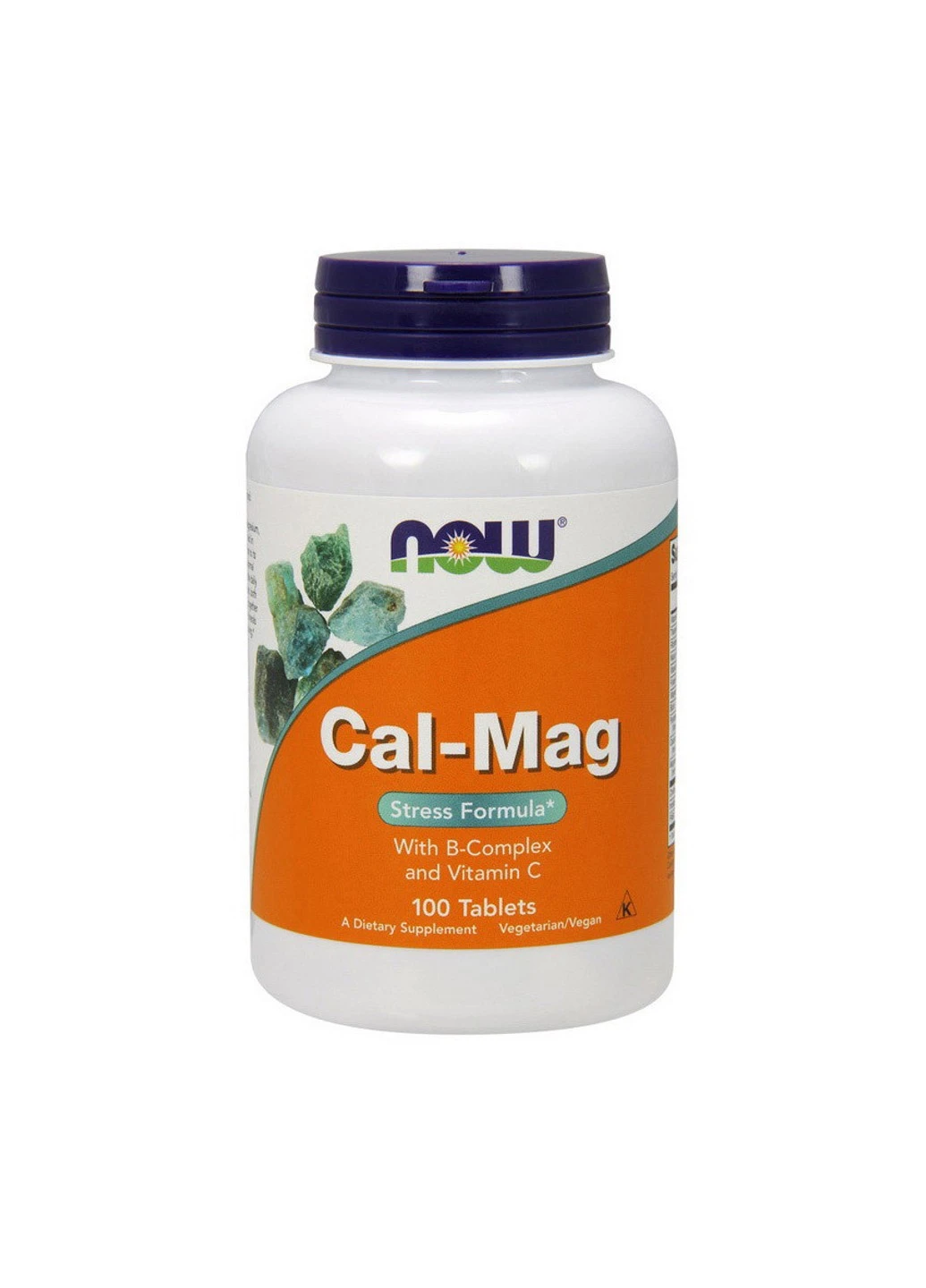 Кальцій магній Cal-Mag Stress Formula (100 таб) нау фудс стрес формула Now Foods (255409025)