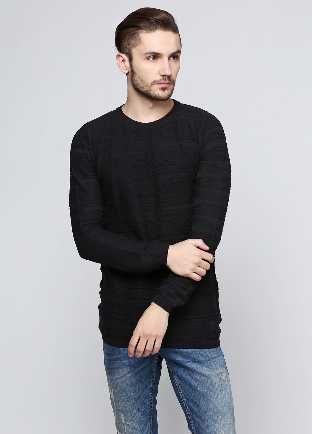 Чорний демісезонний джемпер джемпер Anerkjendt