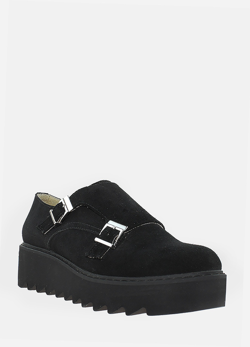 Favi Туфли RF1761-11 Черный черный з натуральная замша, — демисезон (248039739)