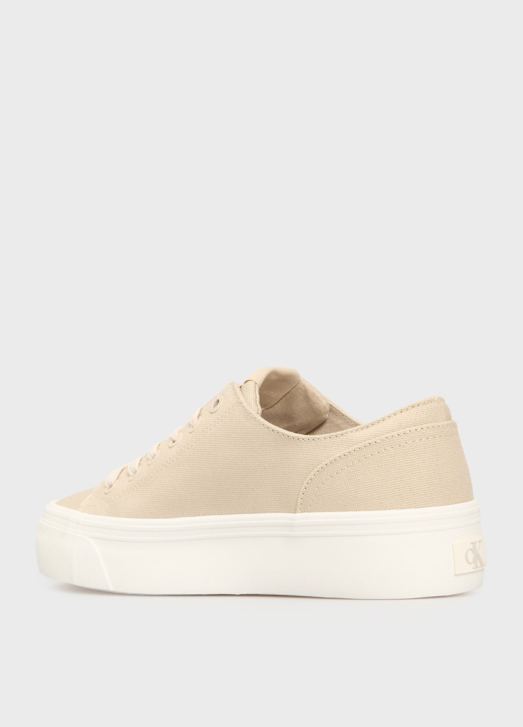 Бежевые кеды Calvin Klein Jeans