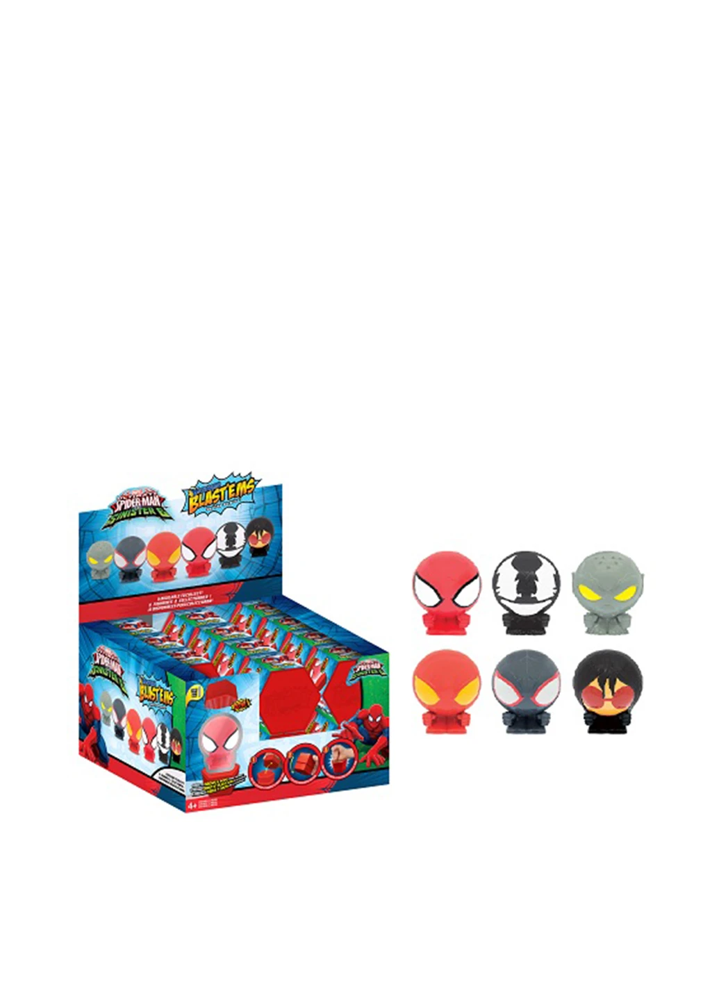 БЛАСТЕМС SPIDERMAN (у диспенсері, асорти) Tech 4 Kids (27282036)