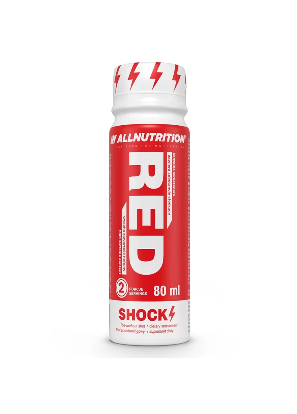 Предтренувальний комплекс Red Shok Shot - 80ml ] Allnutrition (240154168)