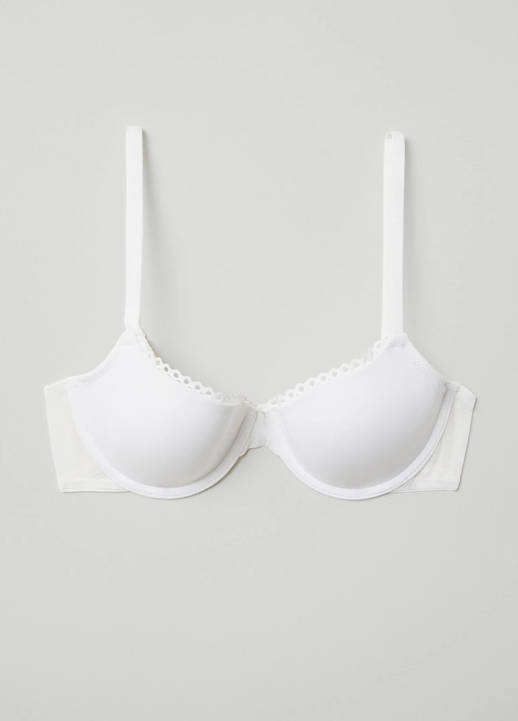 Белый бюстгальтер H&M