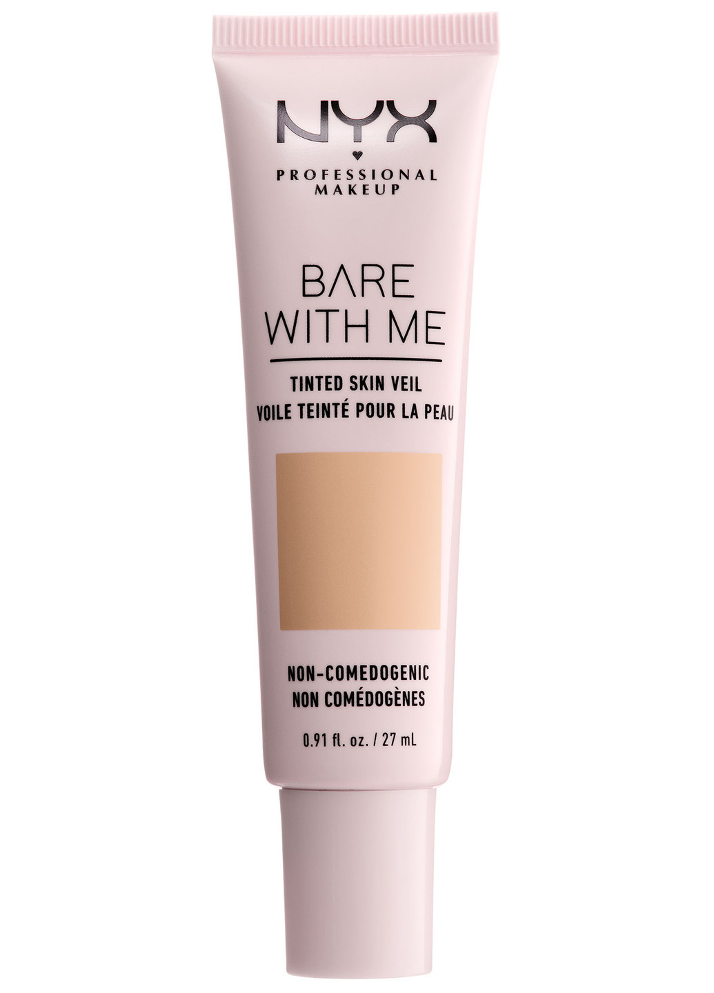 Тинт-вуаль для лица NYX Professional Bare With Me Tinted Skin Veil №03 Natural Soft Beige NYX Professional Makeup (190885881)