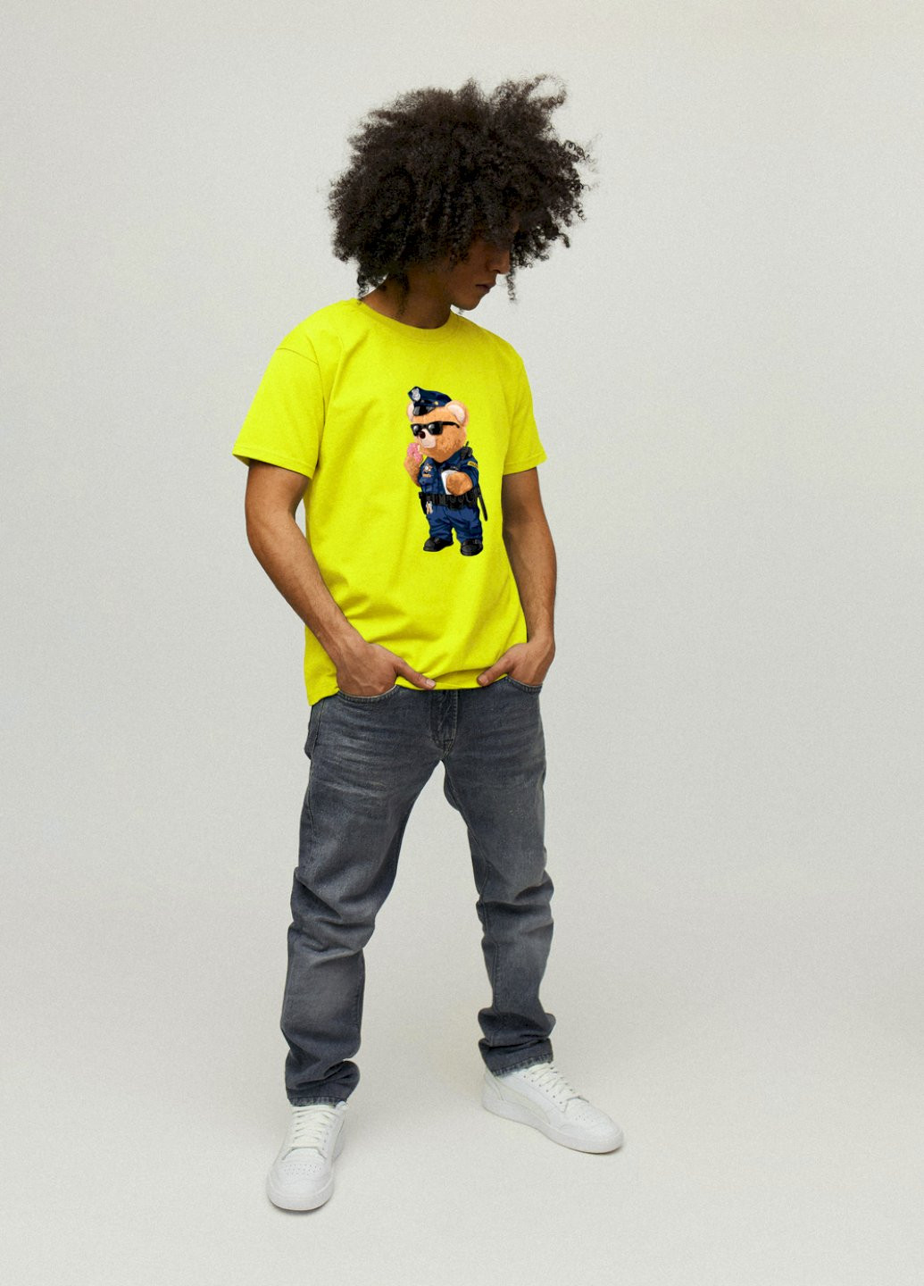 Жовта футболка чоловіча YAPPI