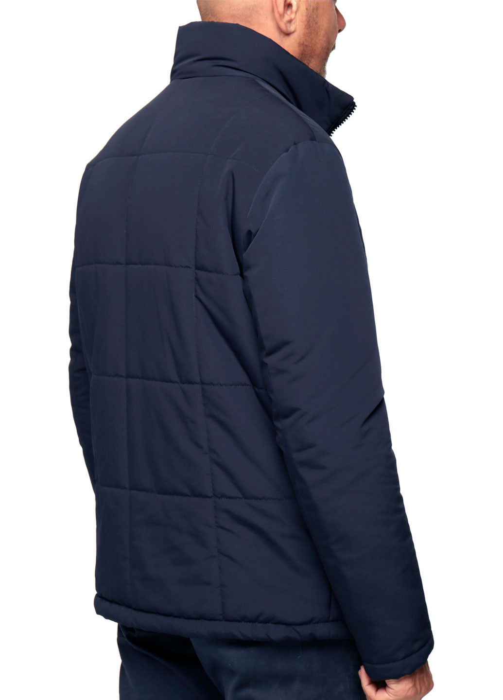 Синяя зимняя куртка зимняя короткая Astoni FERRO