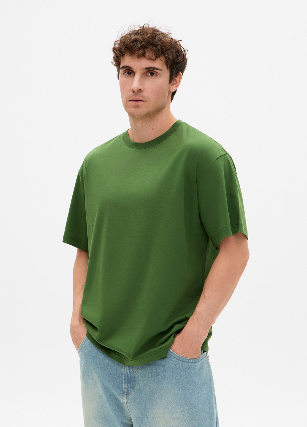 Зеленая футболка Promin