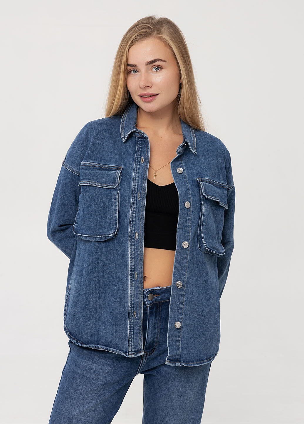 Синяя демисезонная куртка Icon