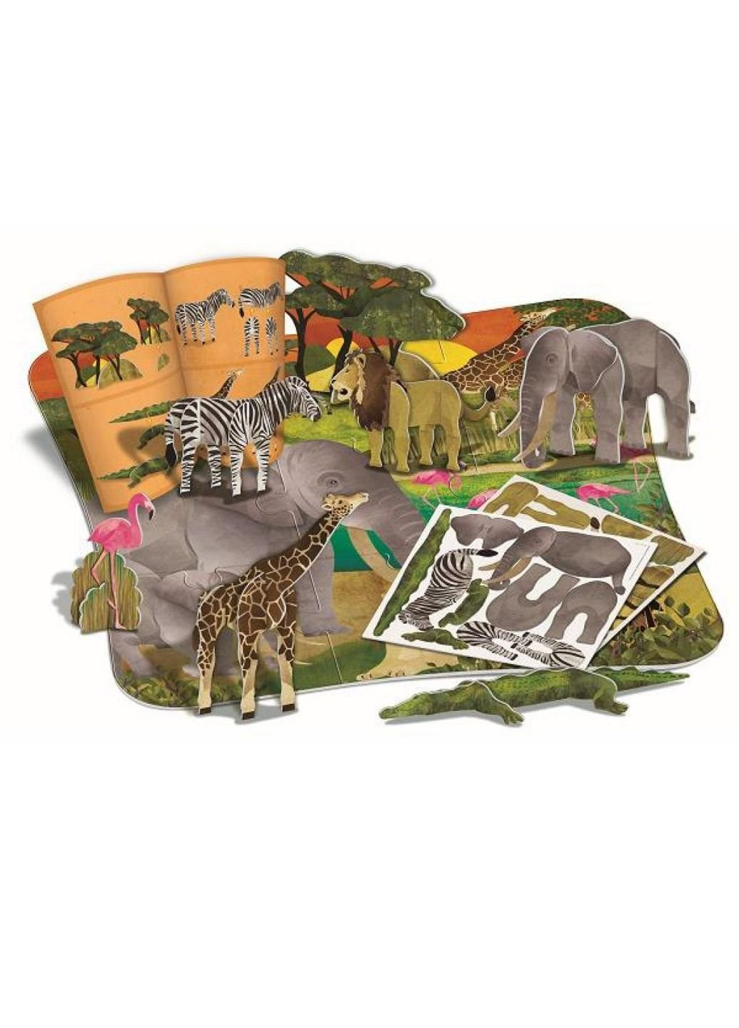 Пазл 3D Африка (00-04679) 4М (249984461)