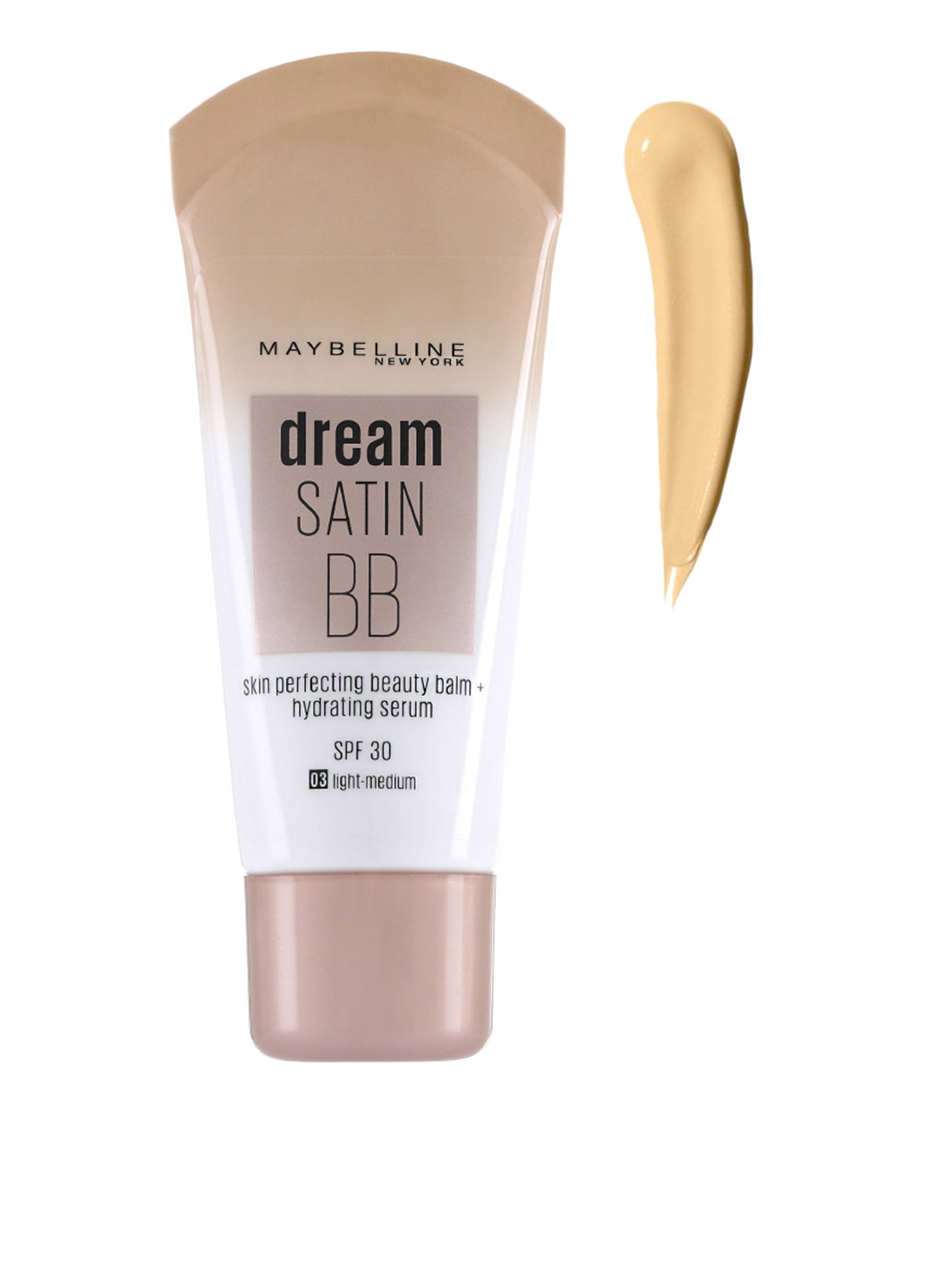 BB- крем Dream Satin BB Cream SPF30 №300 (натурально-бежевий), 30 мл Maybelline (72779079)