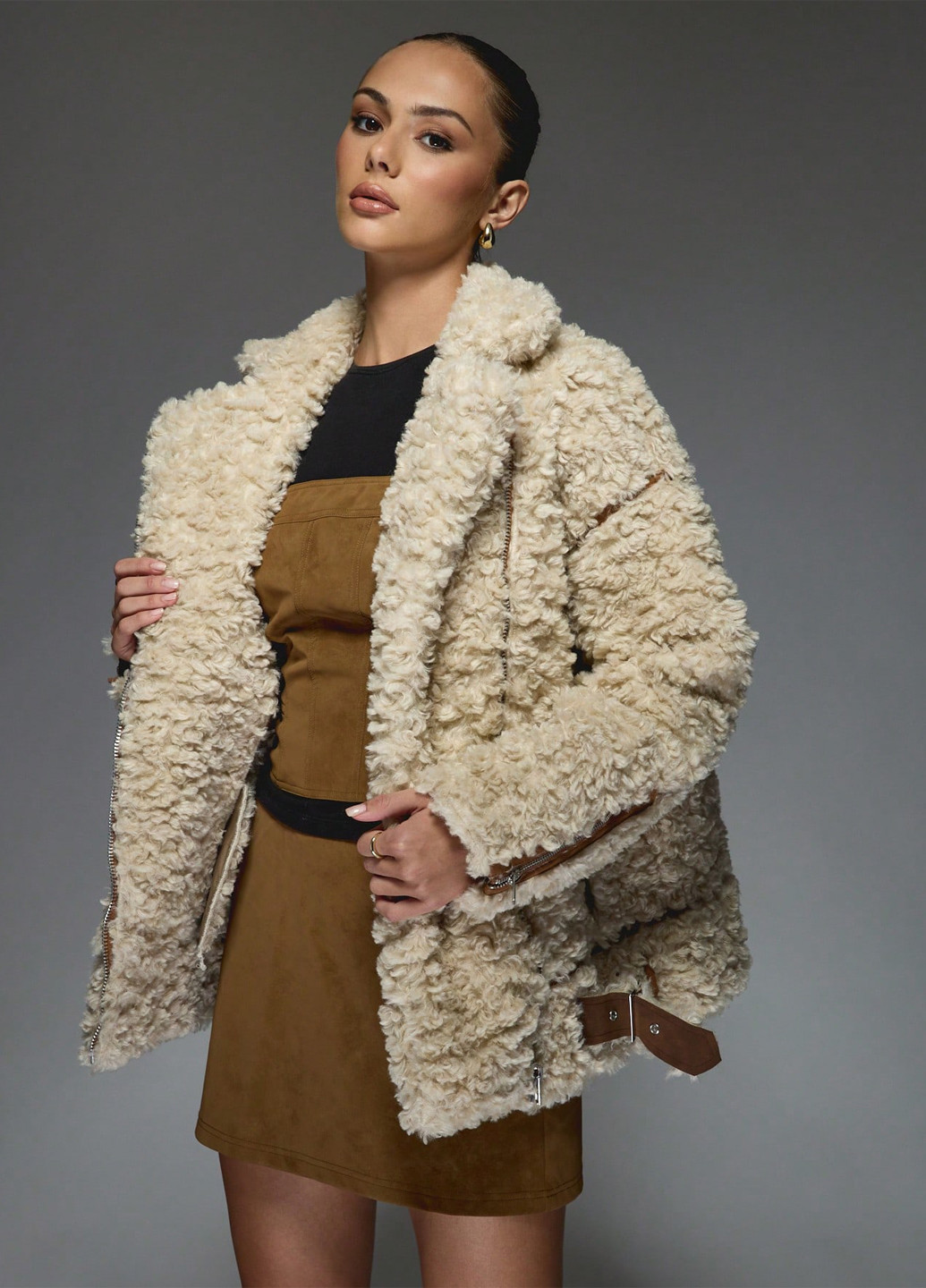 Полушубок SHEIN (343353499)