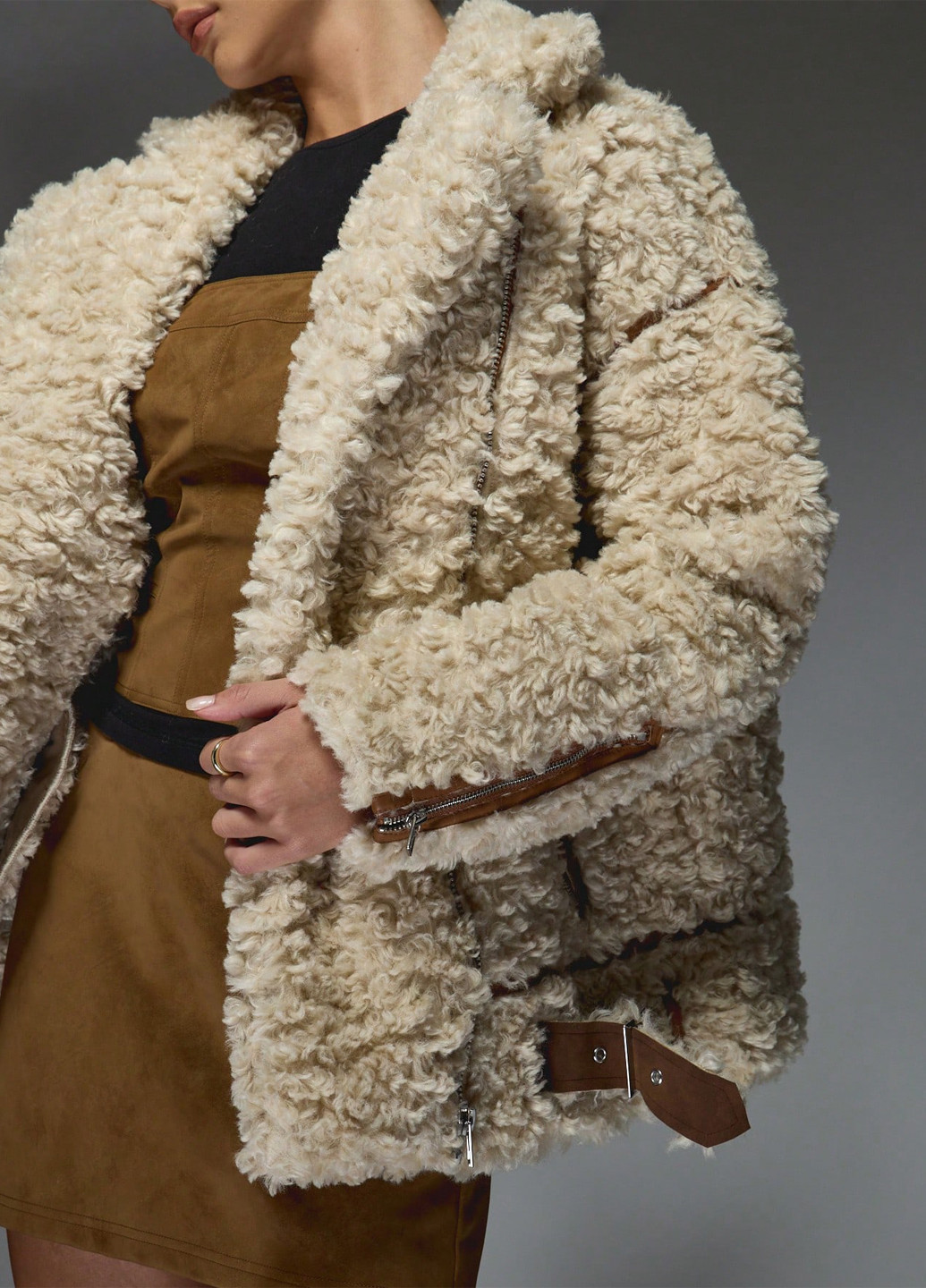 Полушубок SHEIN (343353499)