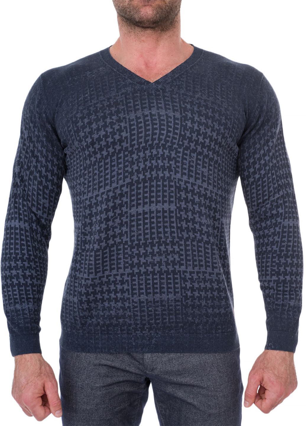 Темно-синій демісезонний пуловер пуловер Kitaro