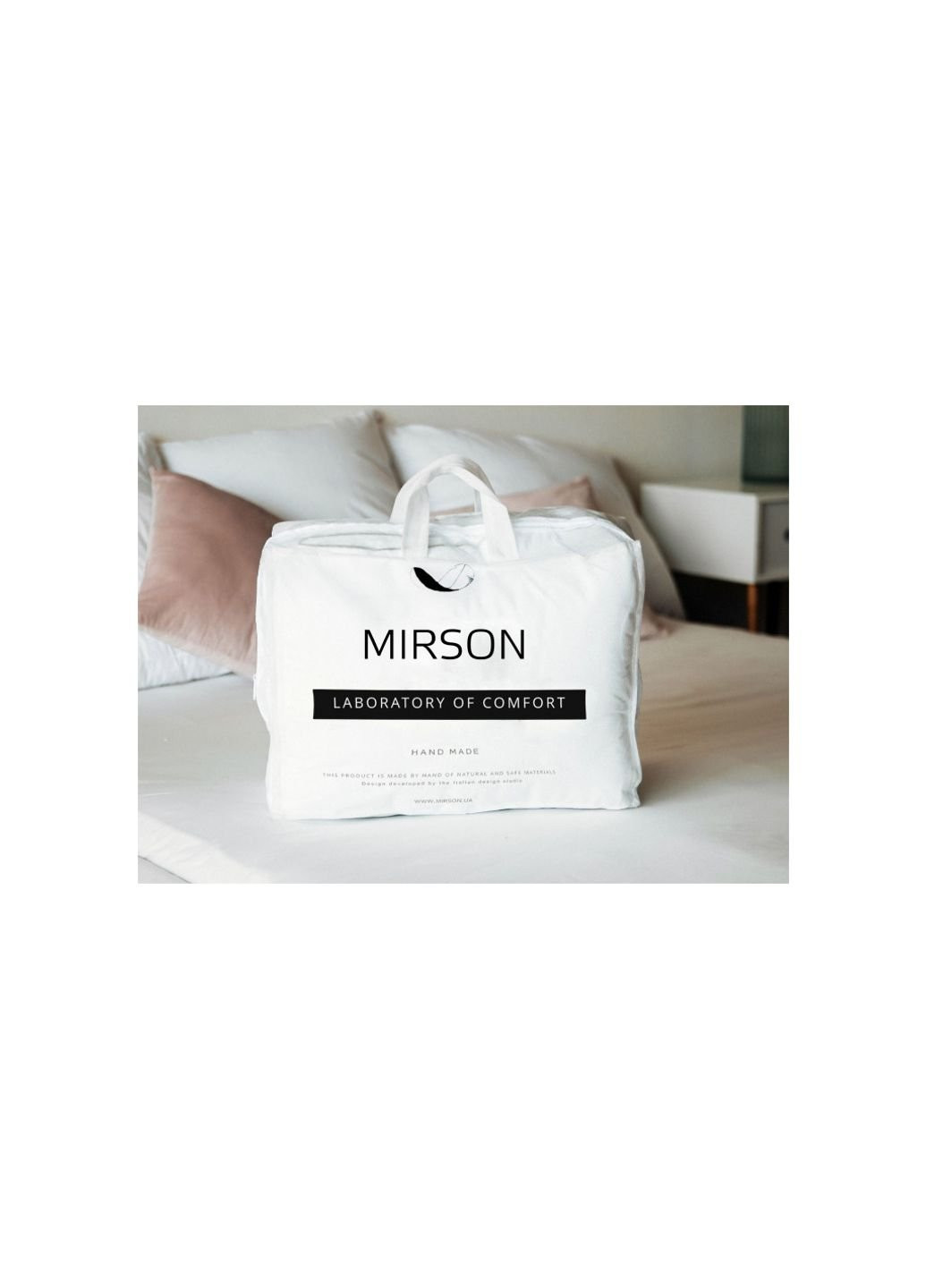 Одеяло MirSon бамбуковое Mikrosatin Hand Made 0442 деми 200x220 см (2200000458858) No Brand (254011884)
