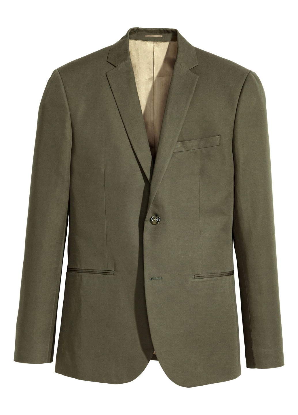 Пиджак льняной H&M (250117596)