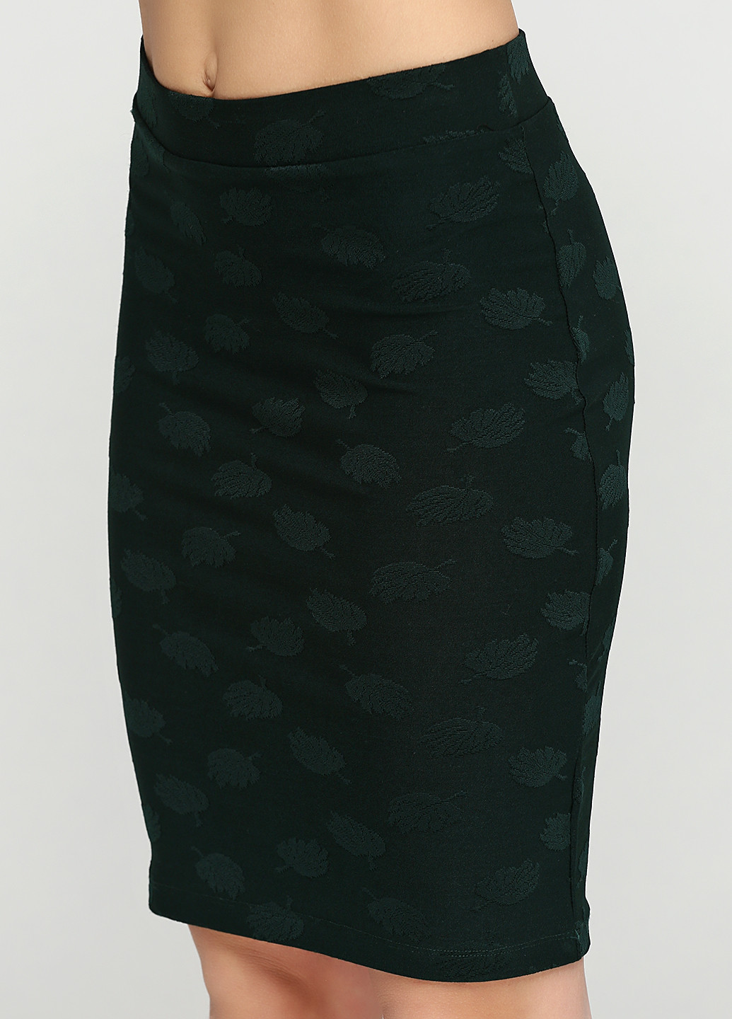Темно-зеленая кэжуал юбка B.Young