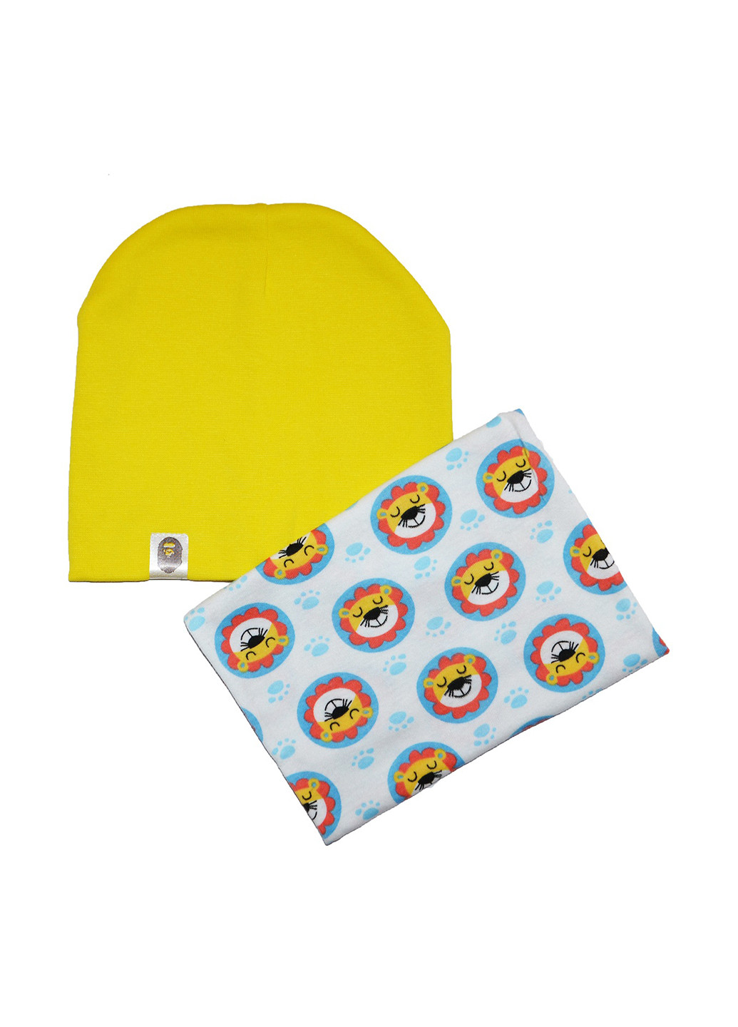 Комбинированный демисезонный комплект (шапка, шарф-снуд) Sweet Hats