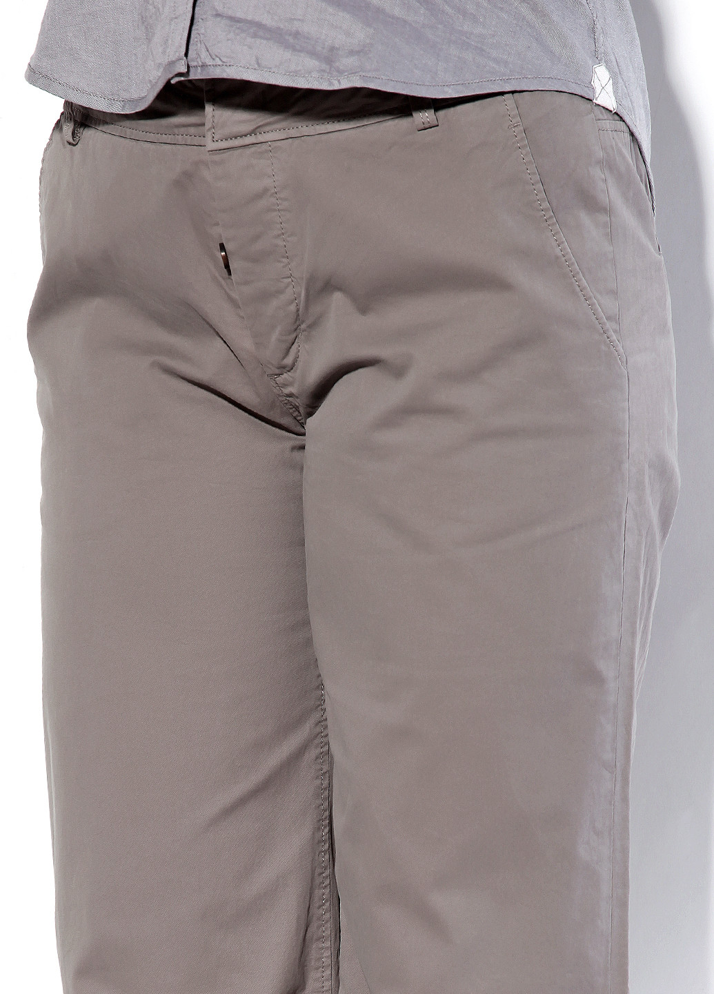 Серые кэжуал демисезонные брюки Marc O'Polo