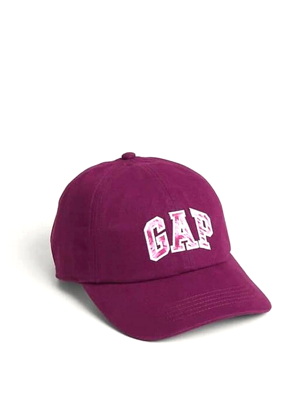Кепка Gap бейсболка логотип малиновая кэжуал хлопок