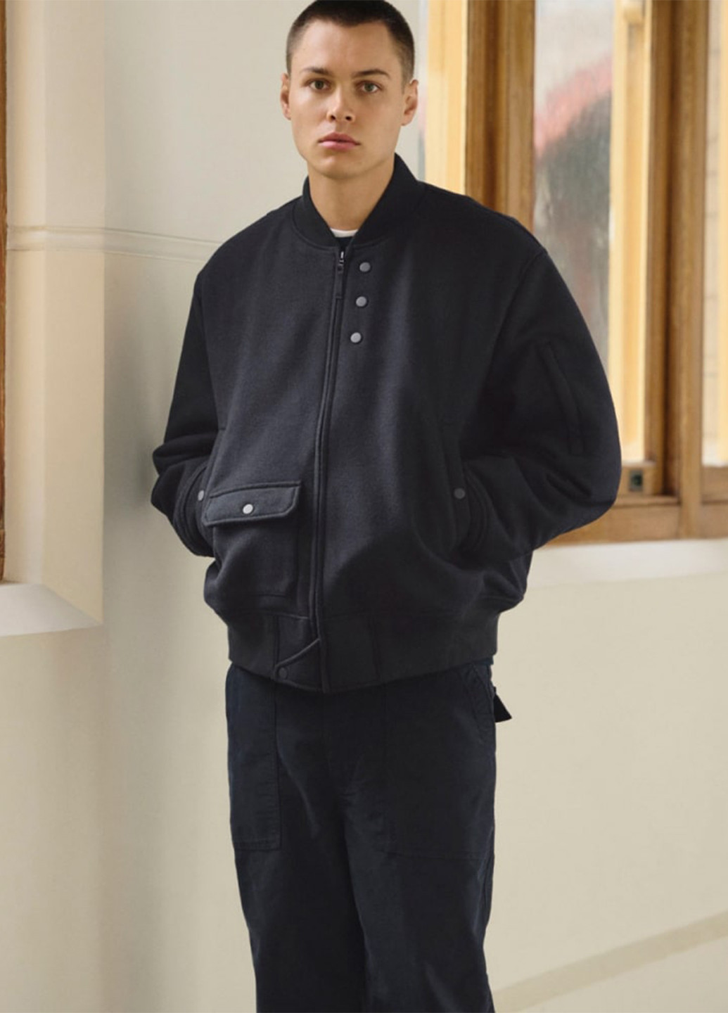 Бомбер Uniqlo на молнии (295367970)