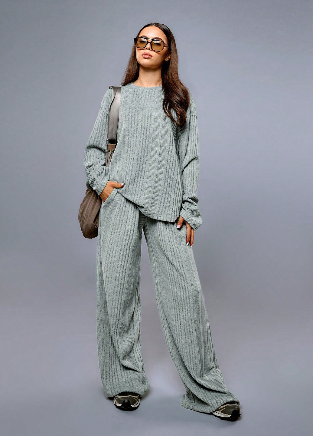 Костюм (лонгслив, брюки) SHEIN (334151387)