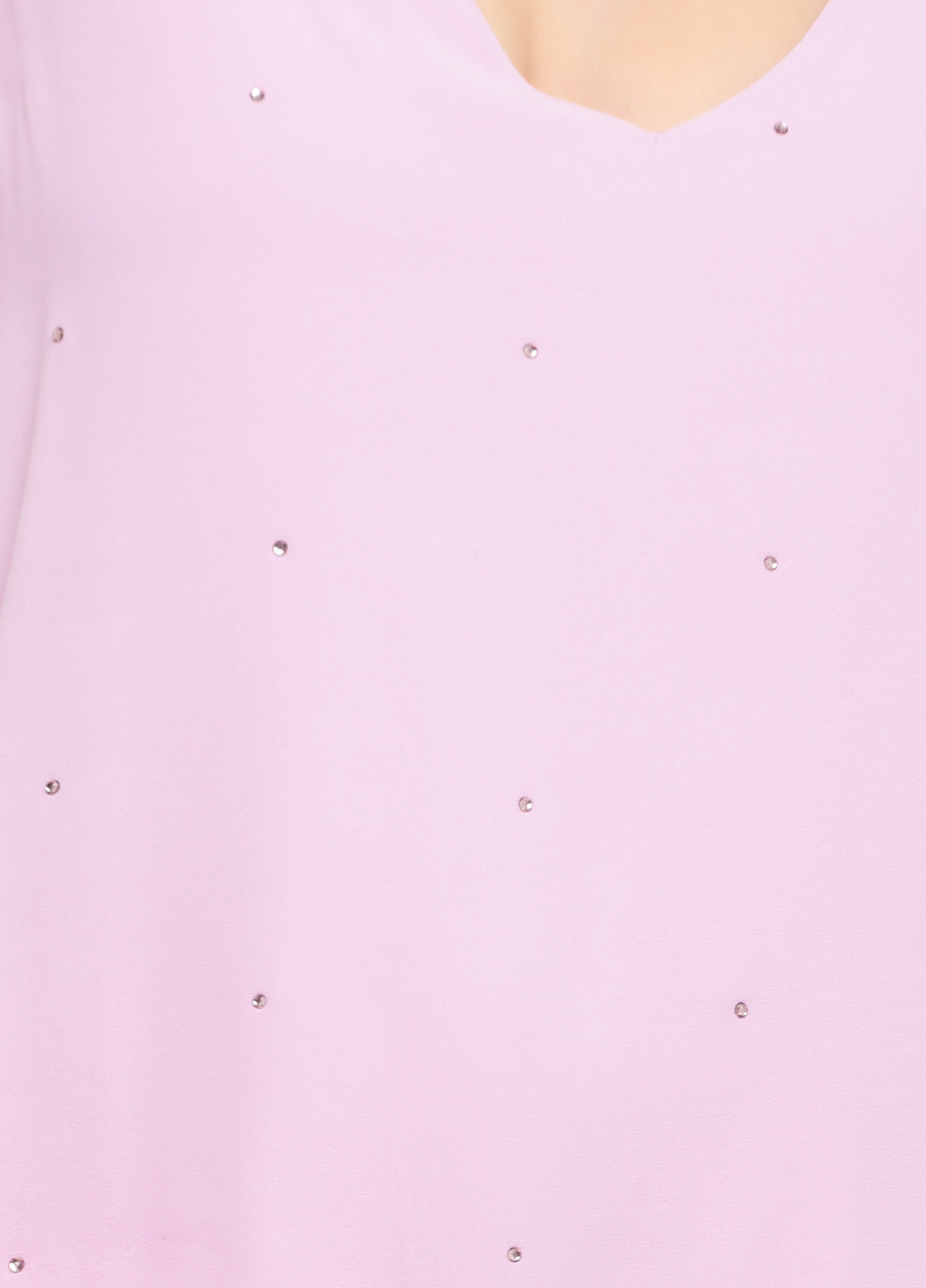 Лиловая летняя блуза Massimo Dutti
