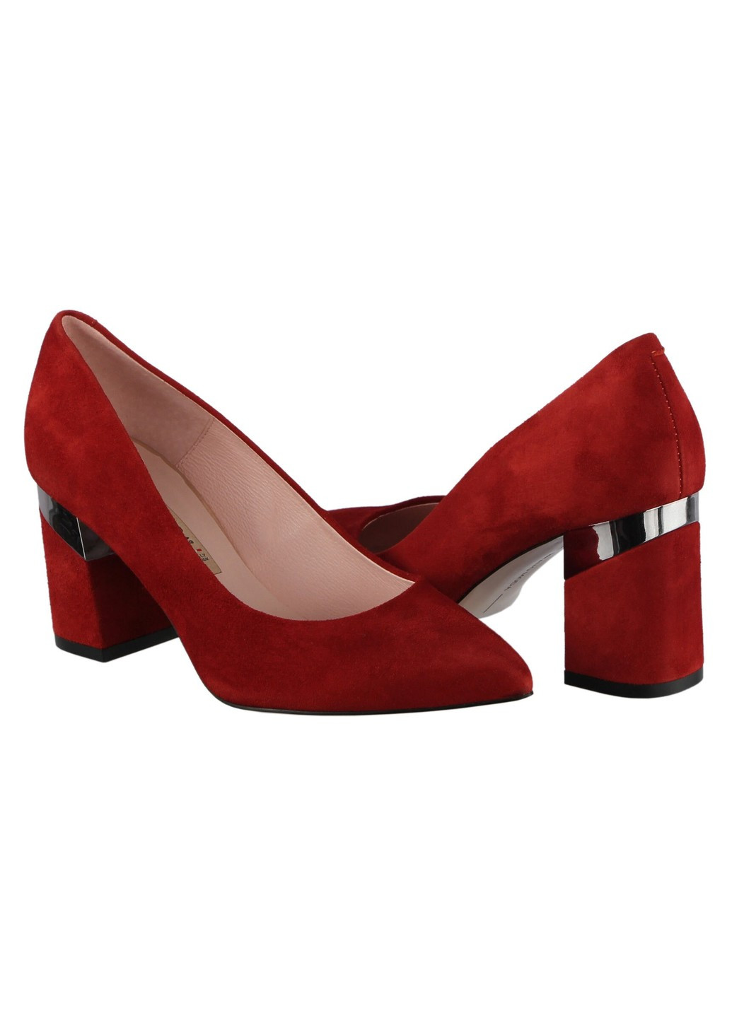Женские туфли на каблуке 196056, Красный, 36, 2999860385519 Bravo Moda на высоком каблуке
