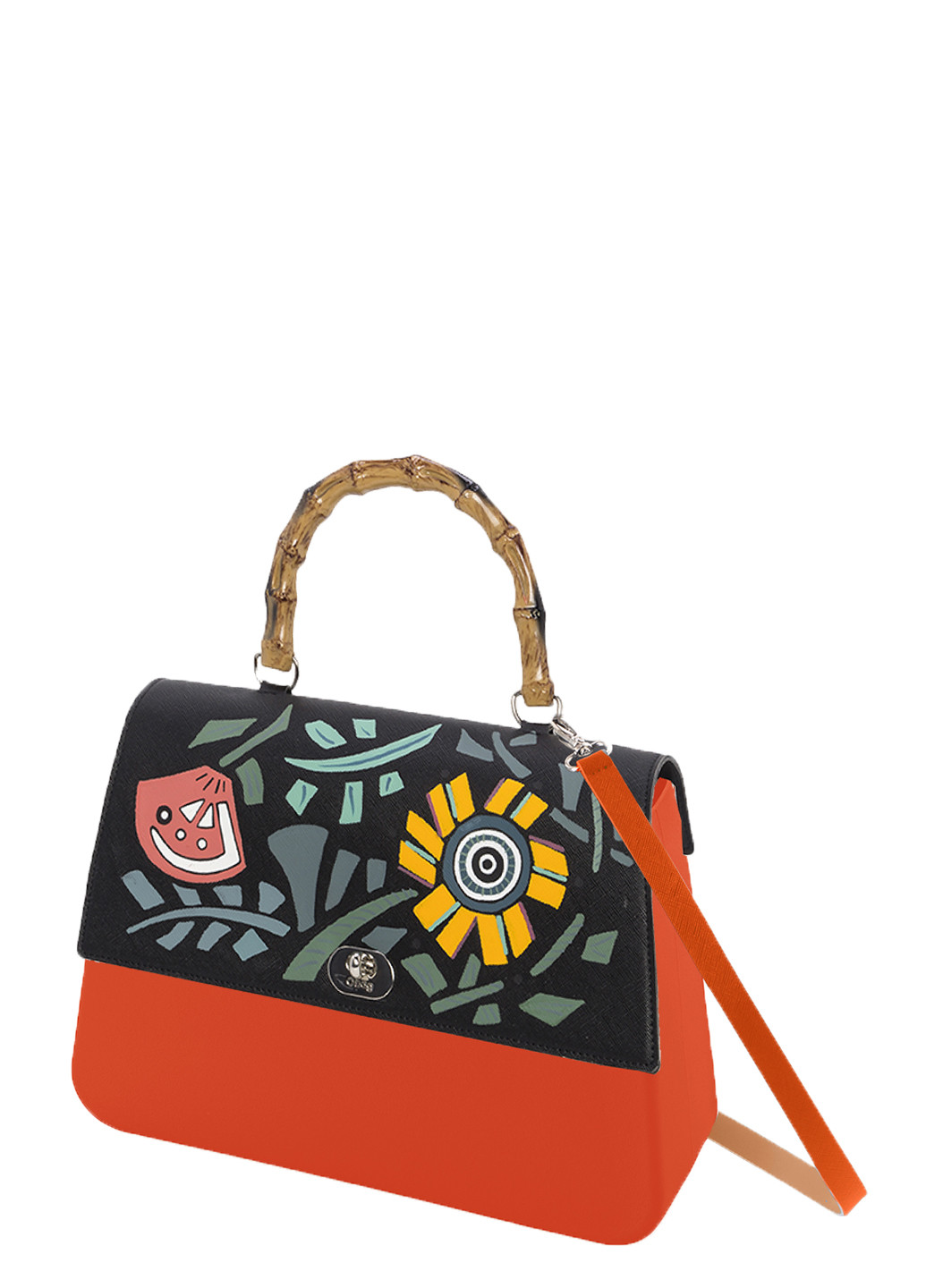 Женская оранжевая сумка O bag queen (224614160)