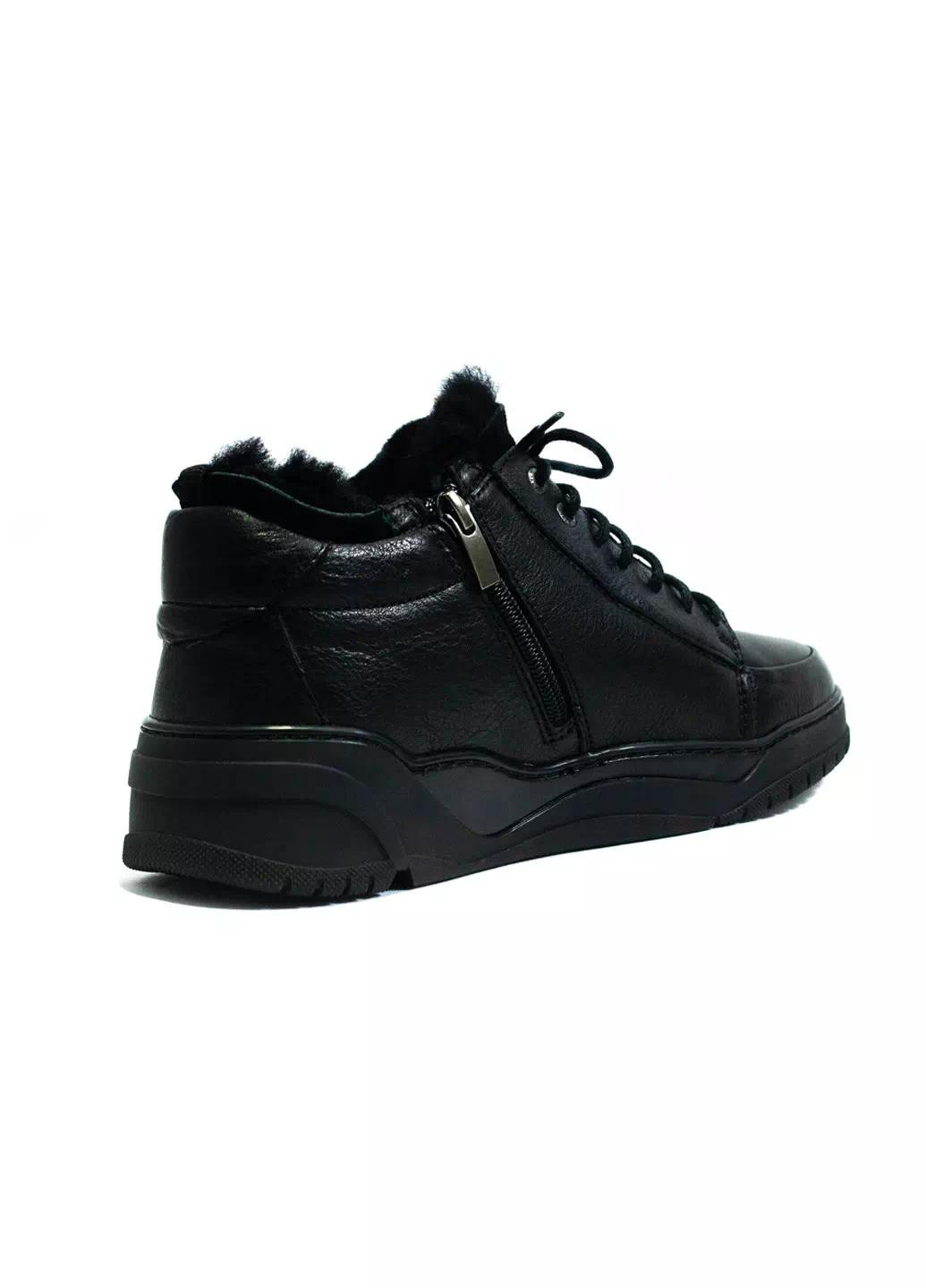Черные зимние ботинки Detta