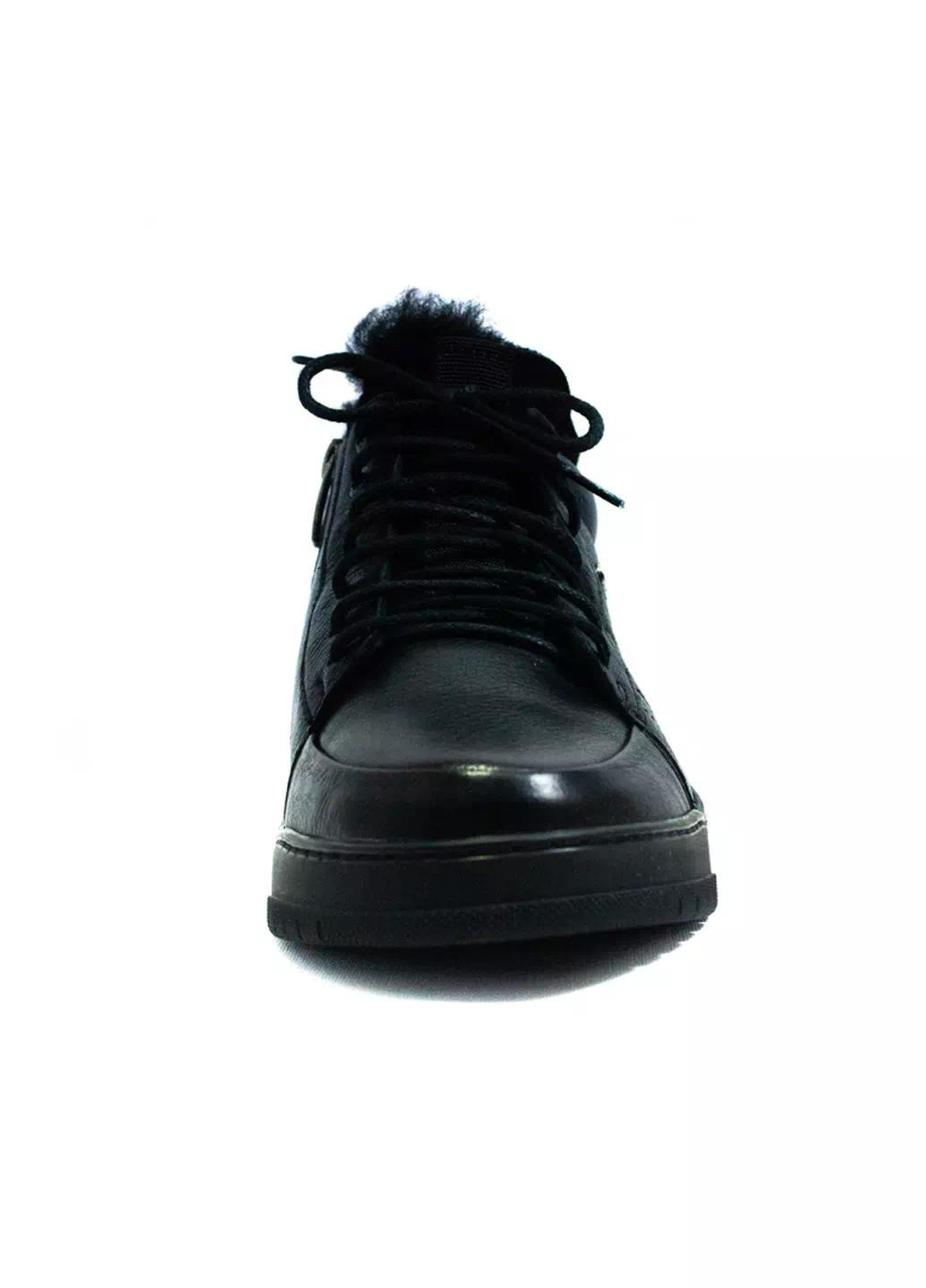 Черные зимние ботинки Detta