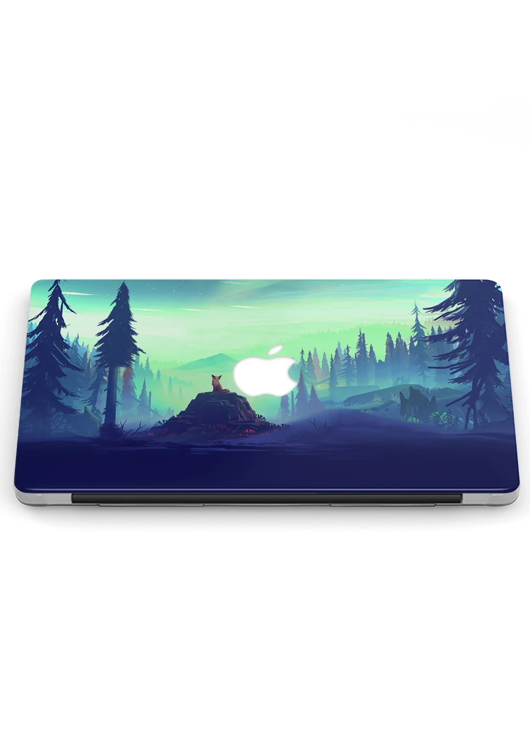 Чохол пластиковий для Apple MacBook Pro 16 A2141 Мінімалізм (Among Trees on Steam) (9494-2548) MobiPrint (218857750)