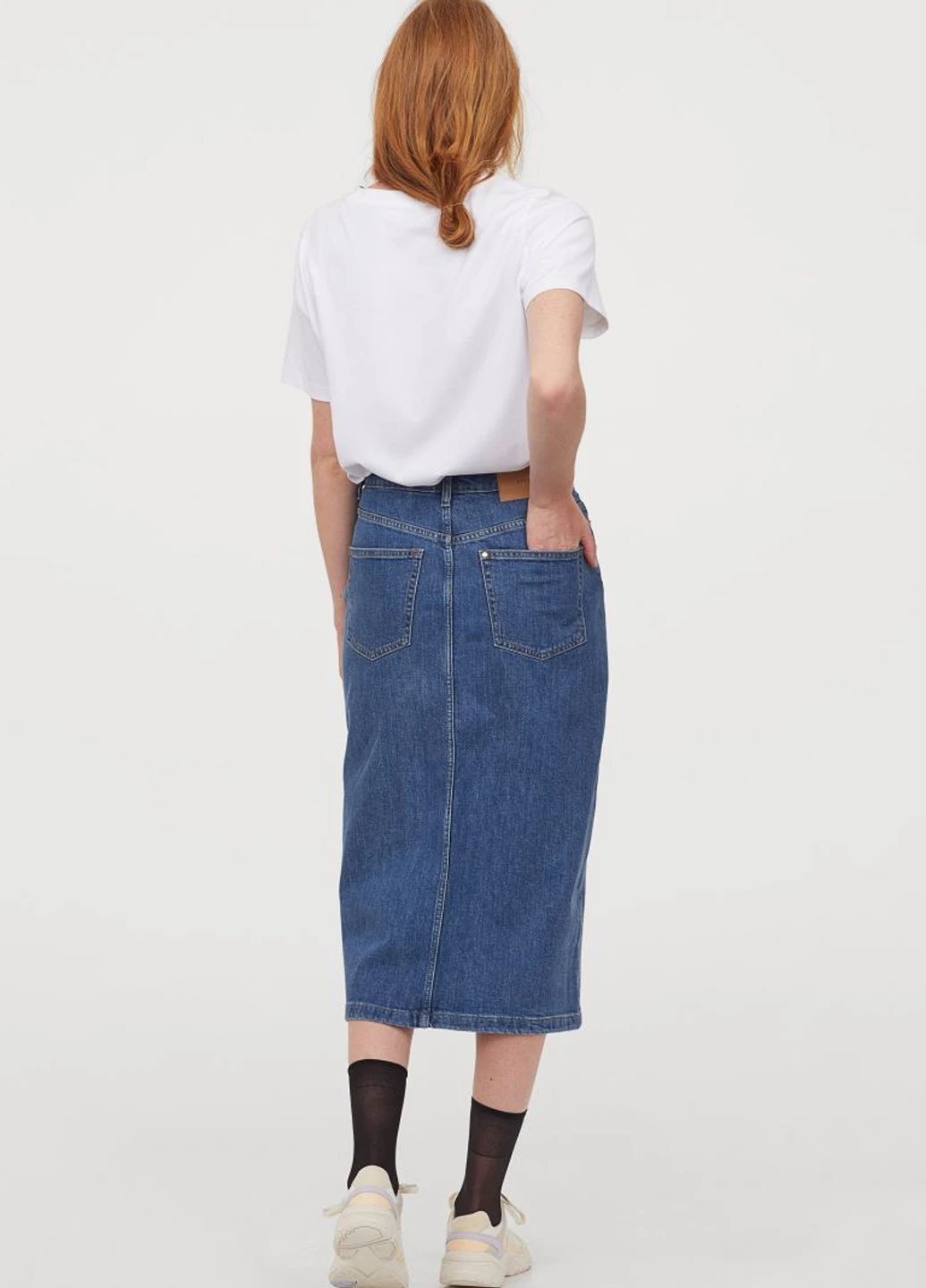 Синяя юбка H&M