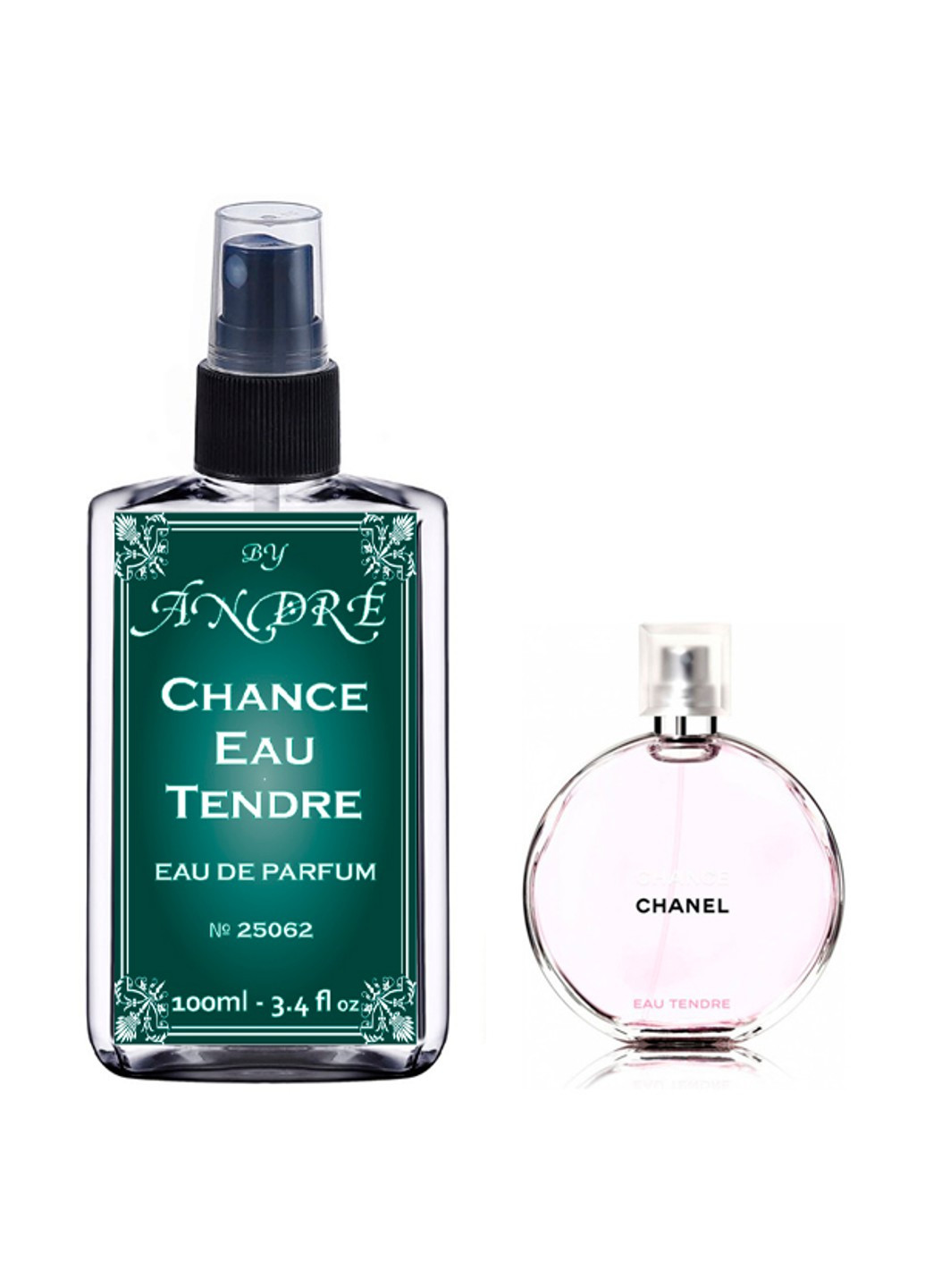 Chanel Chance Eau Tendre Женские 100 ml №25062 Andre (254455153)