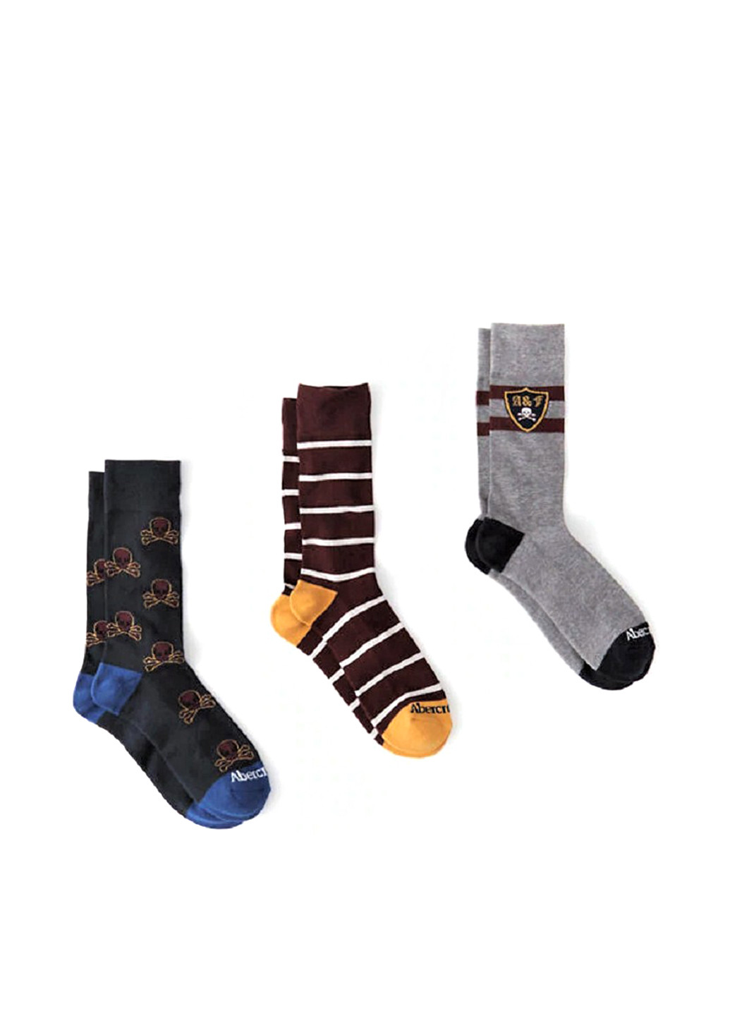 Шкарпетки (3 пари) Abercrombie & Fitch (150950193)