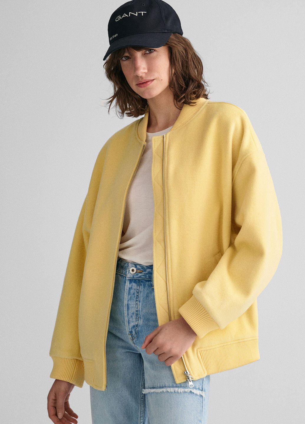 Бомбер Gant на молнии (299274078)